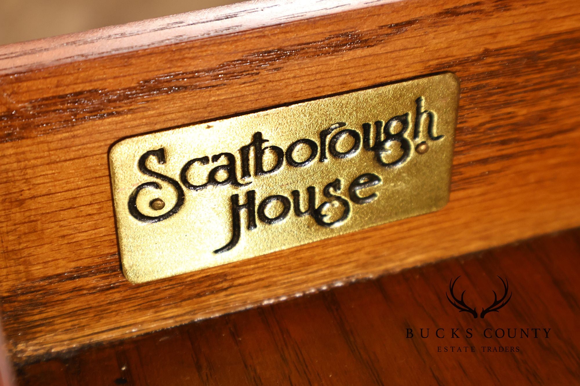 Scarborough House Federal Style Inlaid Mahogany Square Game Table