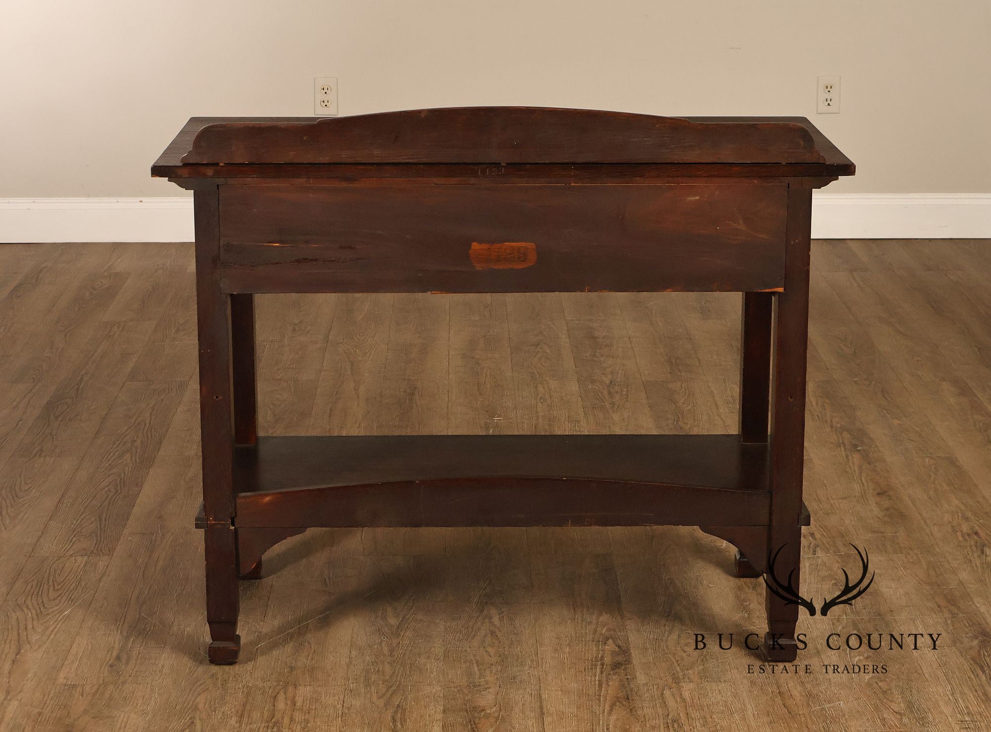 Antique Mission Oak Server Sideboard