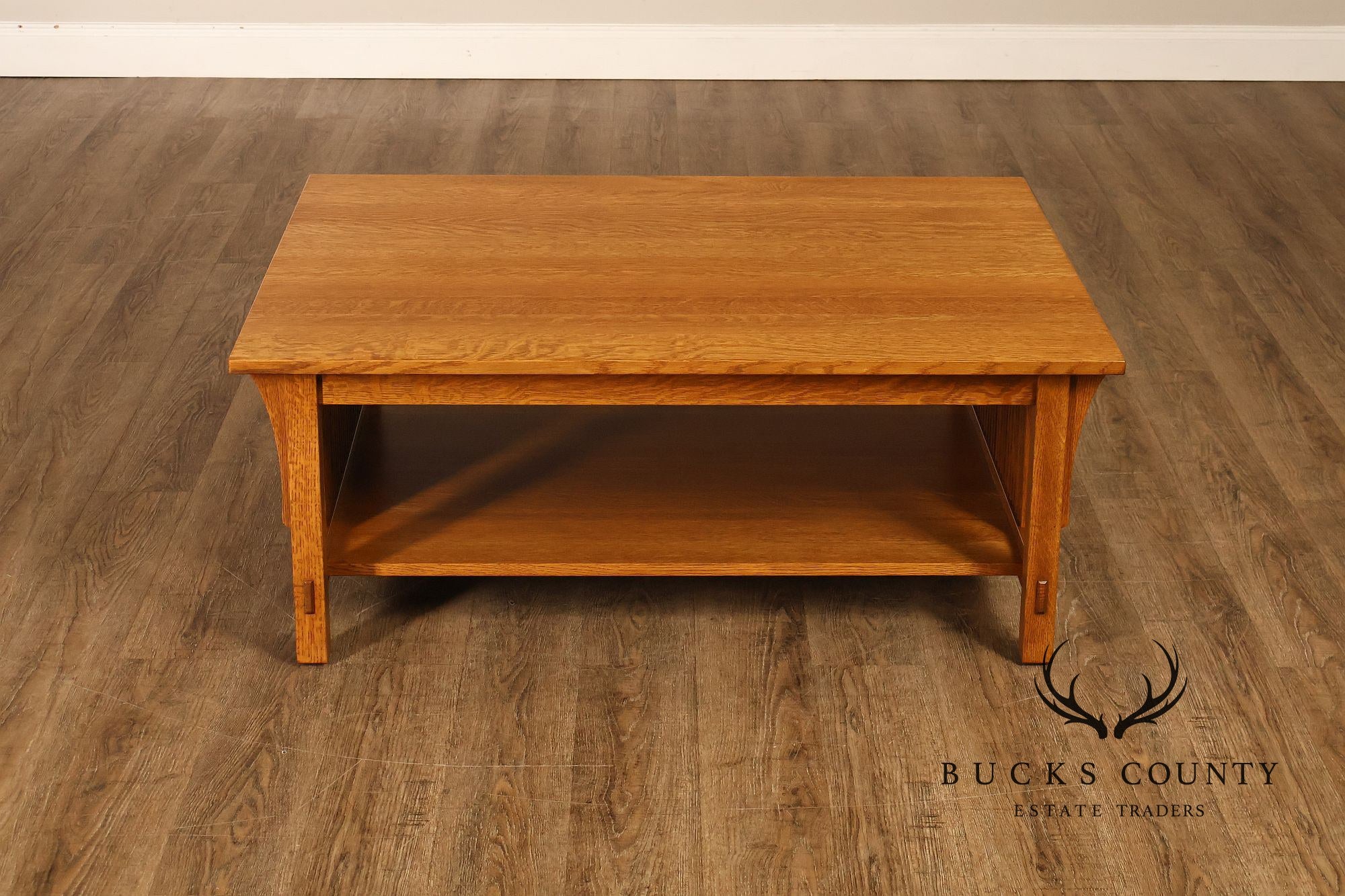 Stickley Mission Collection Oak Cocktail Table
