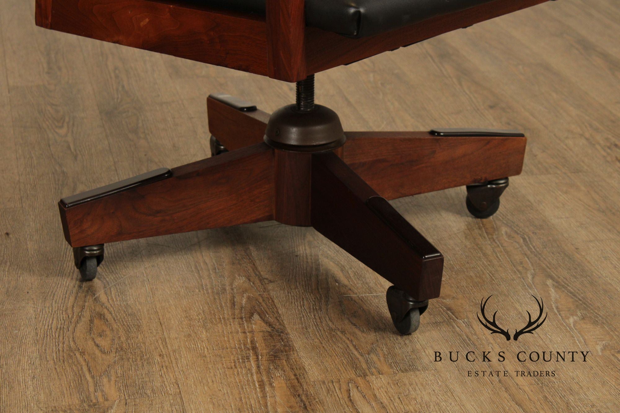Mid Century Modern Swivel Desk Chair
