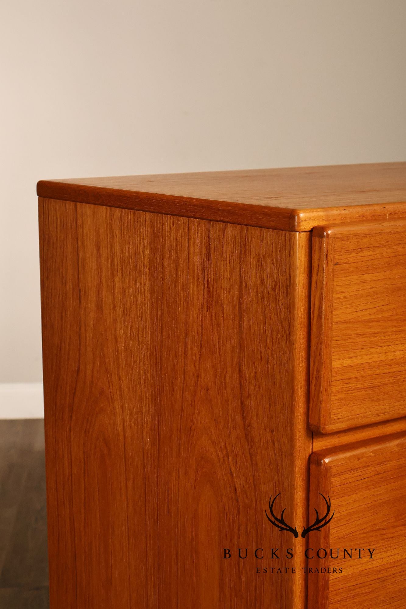 Scan Coll Danish Modern Teak Gentlemen’s Chest