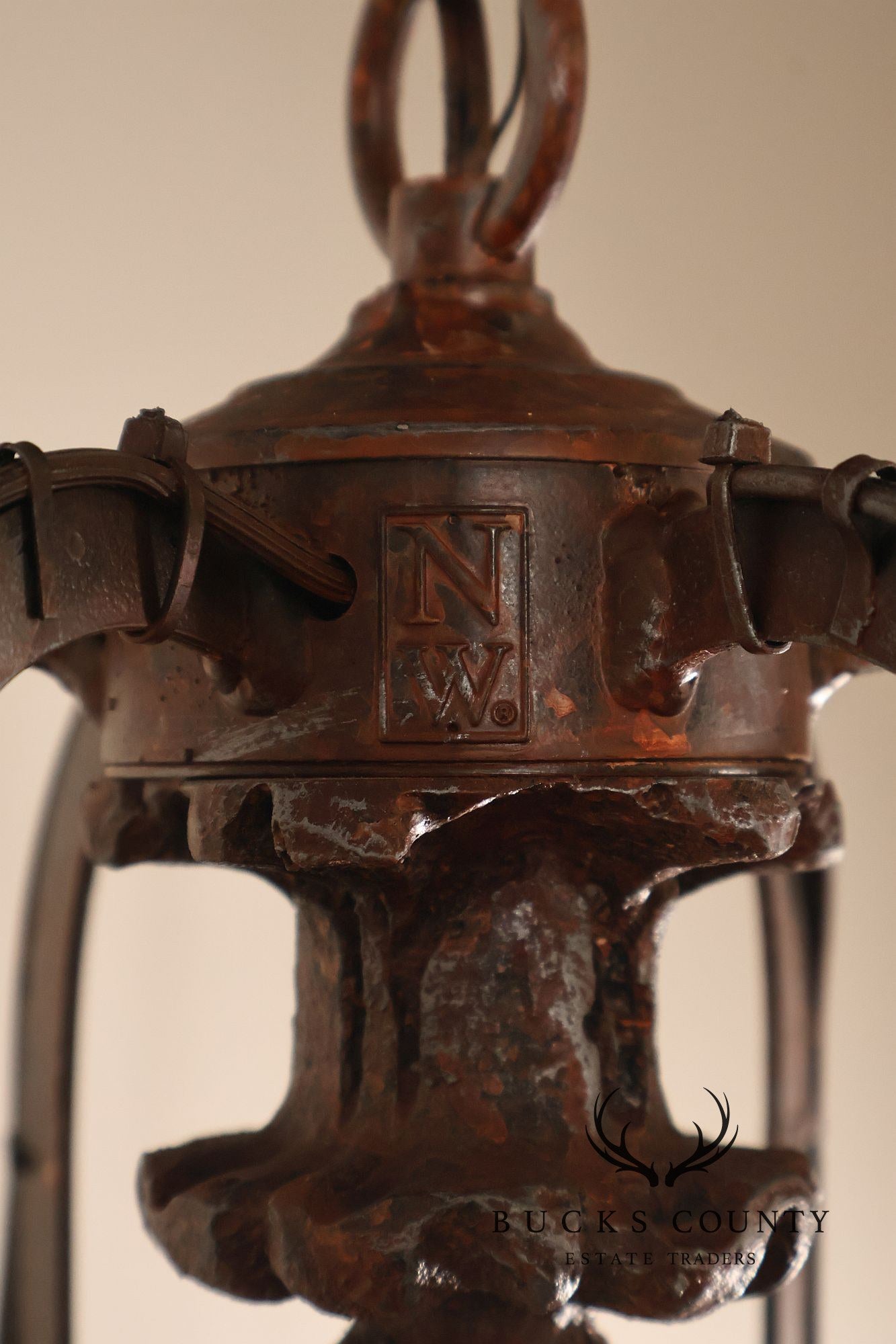 Niermann Weeks Avignon Iron Chandelier