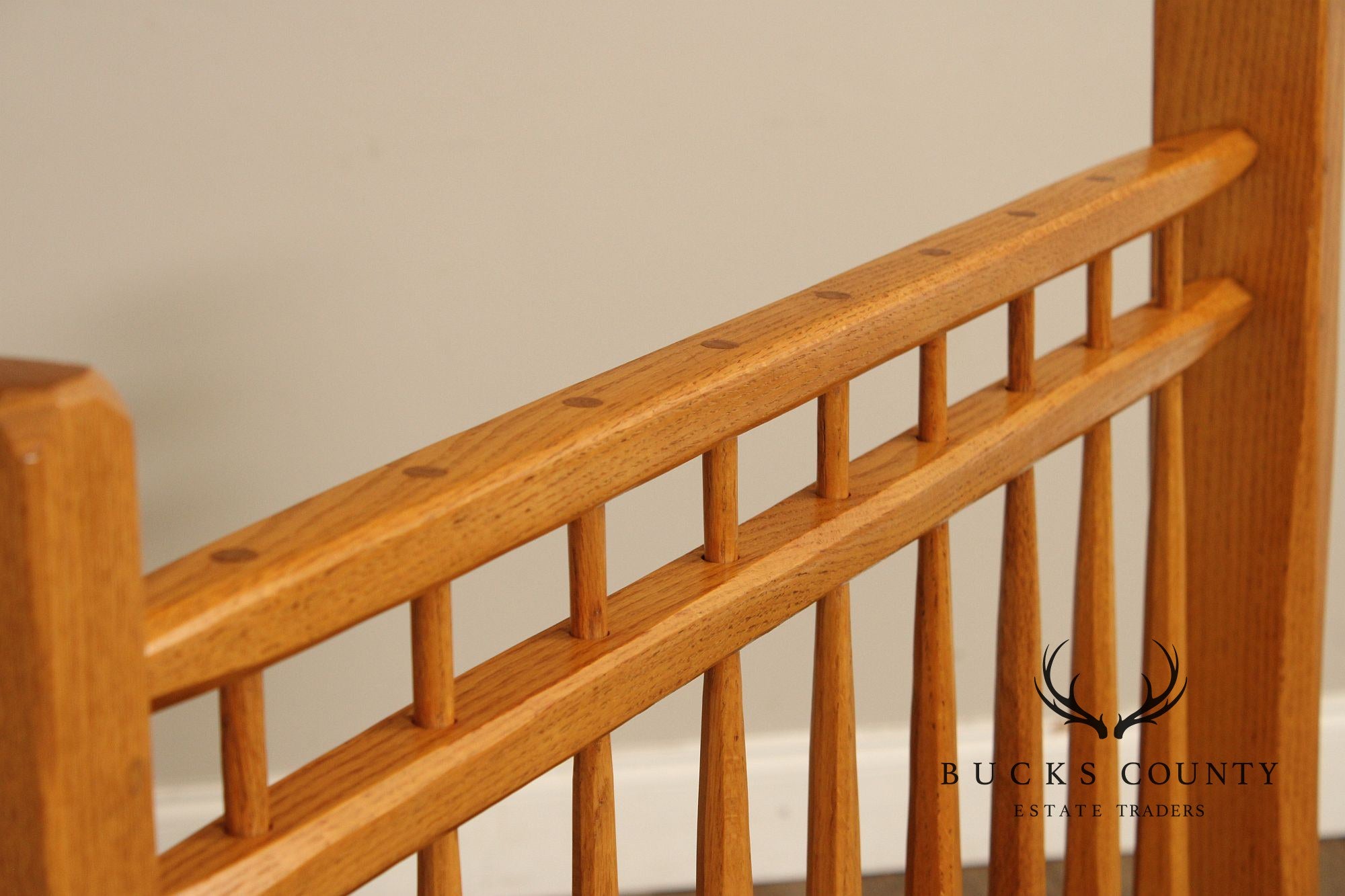 Hunt Country Furniture Oak Twin Bed