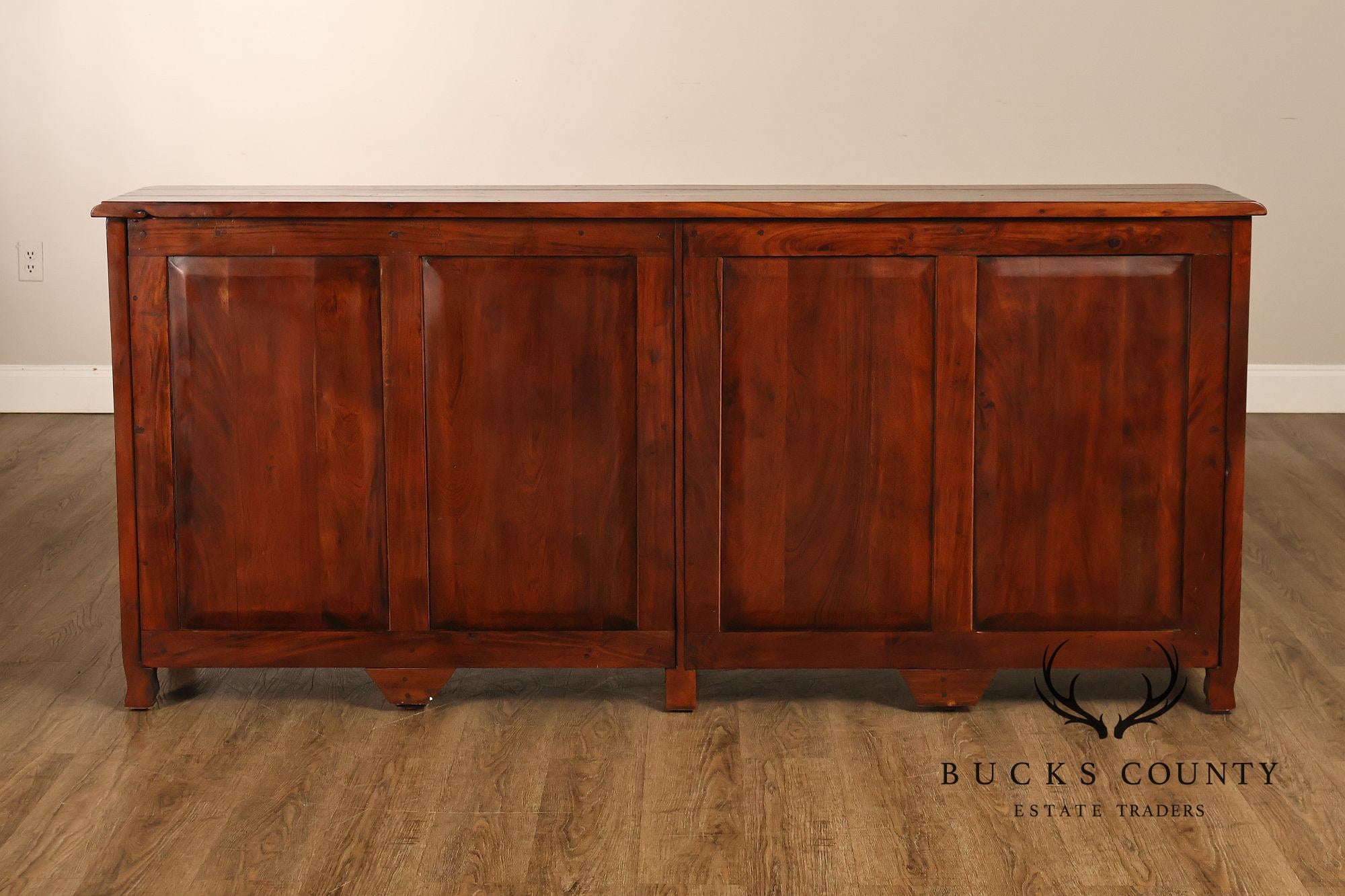 Morgan Hill French Country Style Carved Wood Buffet Sideboard Server