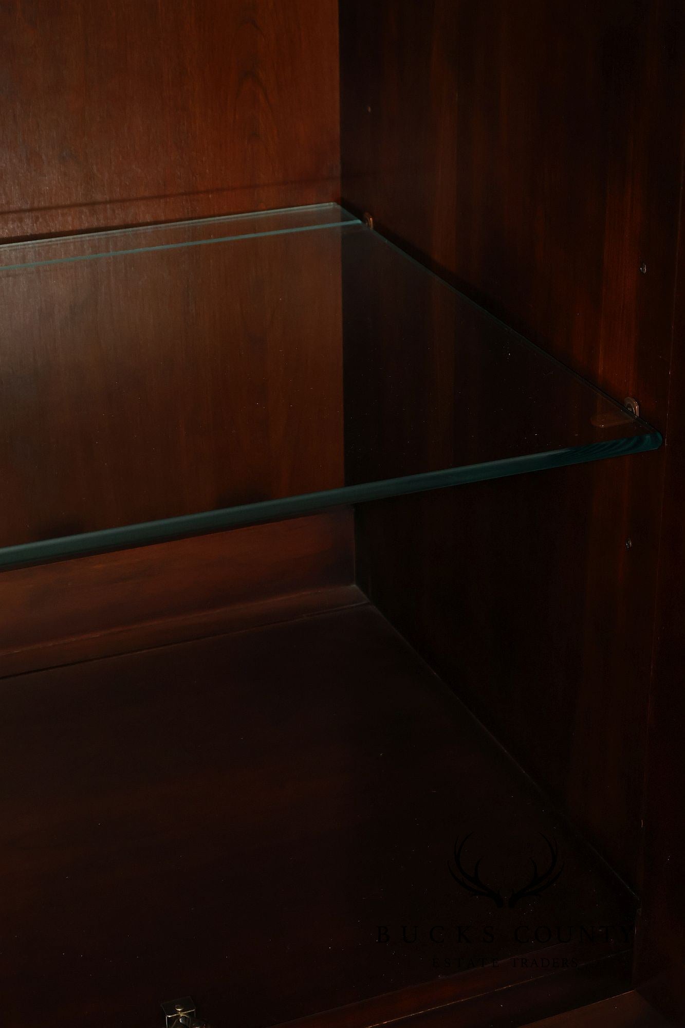 Harden Contemporary Cherry Lighted Sideboard Credenza Cabinet