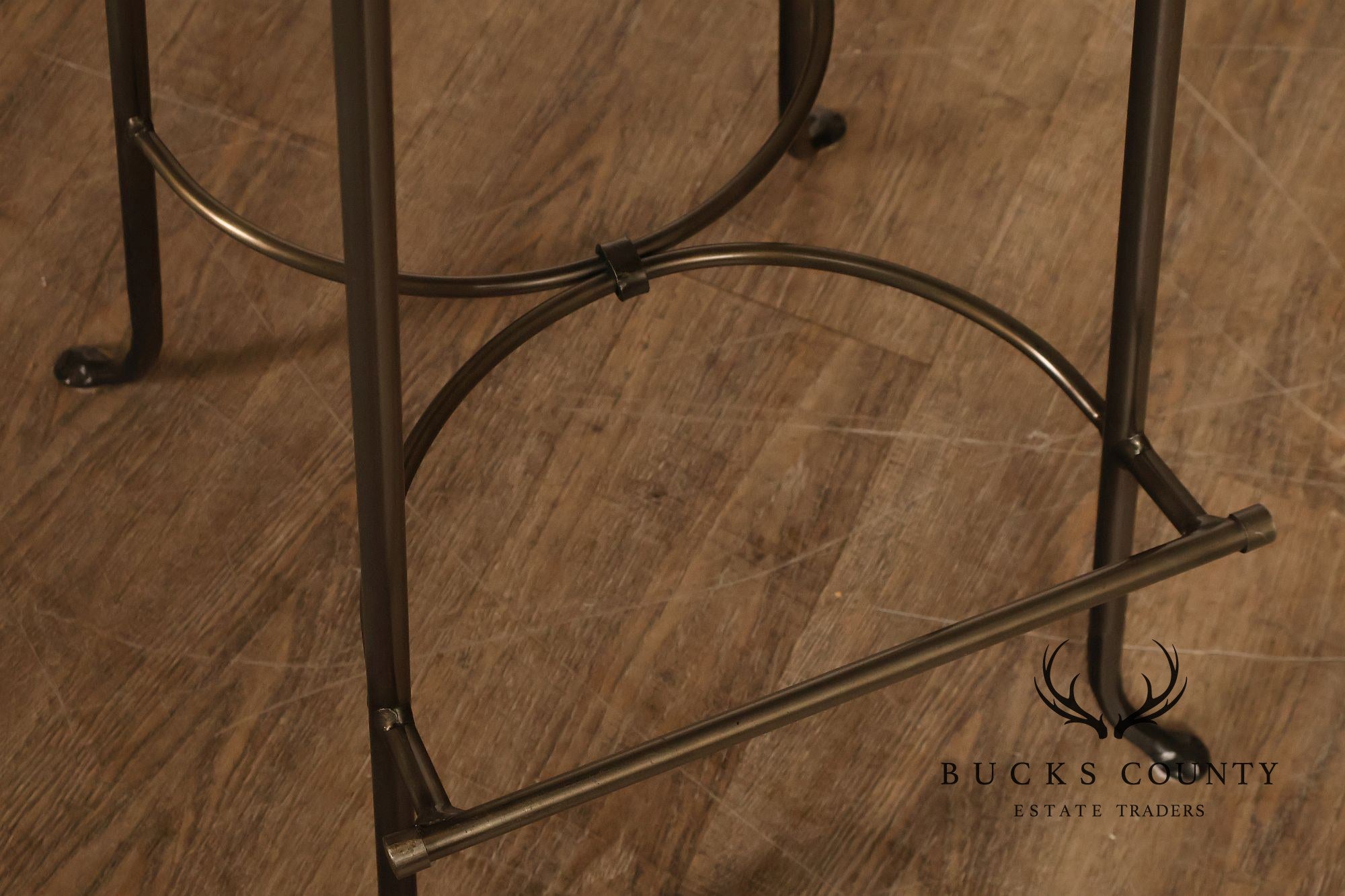 Charleston Forge Set of Three Swivel Bar Stools