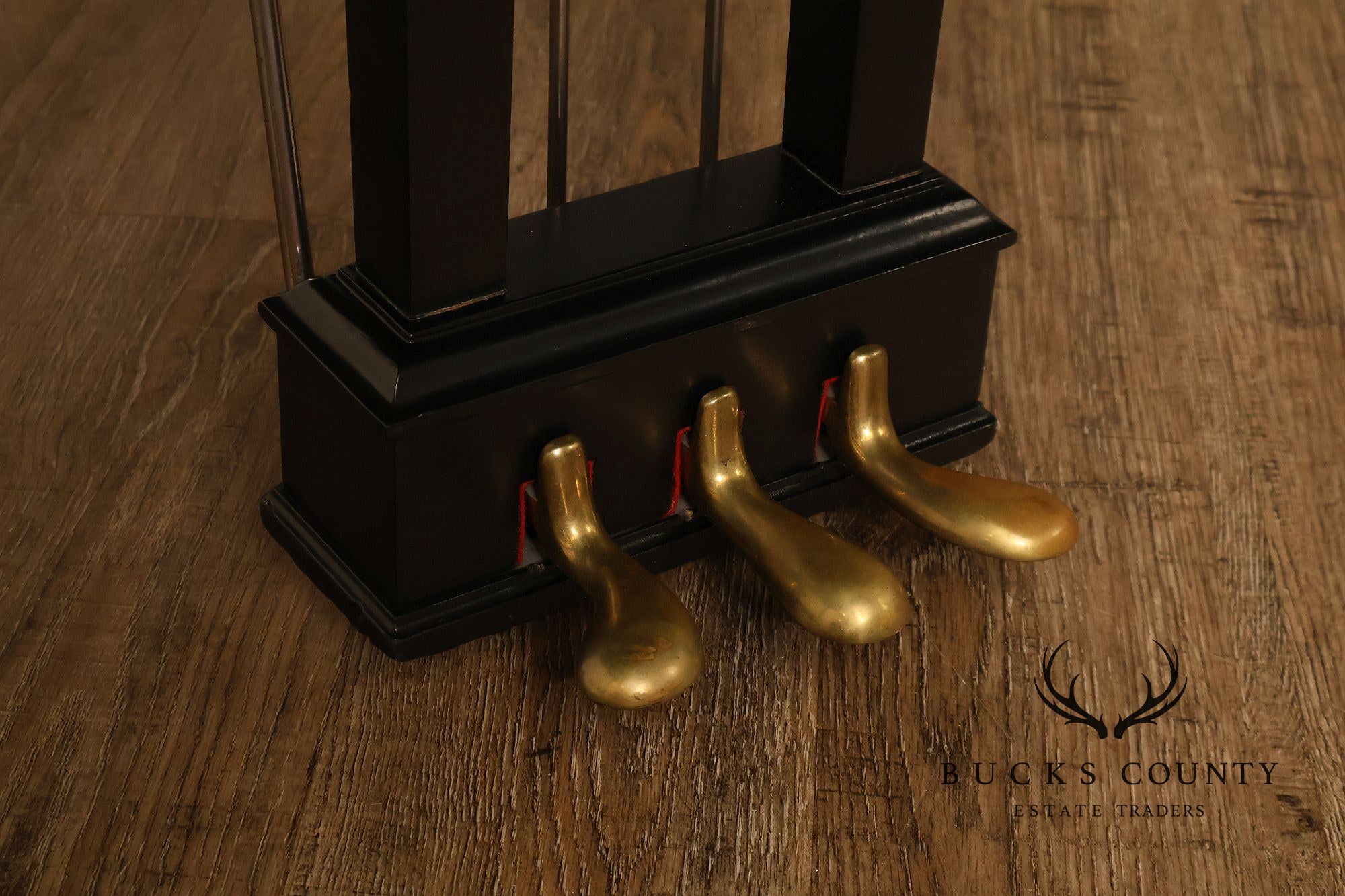 Kurtzman Ebonized Grand Piano And Duet Bench