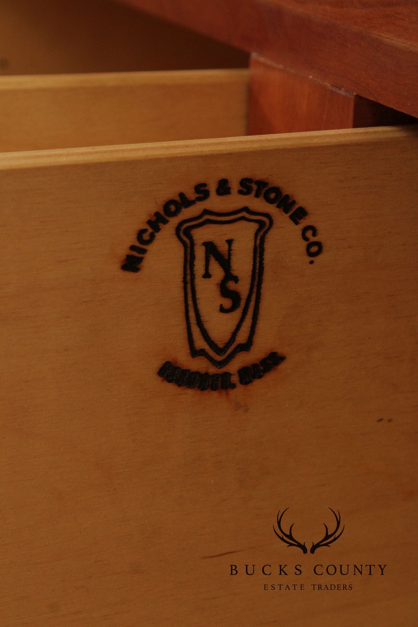 Nichols and Stone Cherry Storage Coffee Table