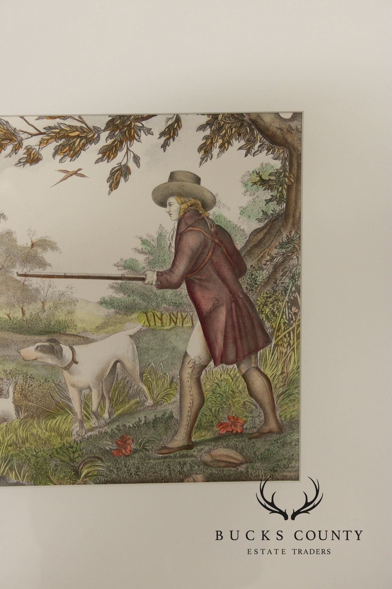 George Morland Pair of Prints, Game Hunt Scenes