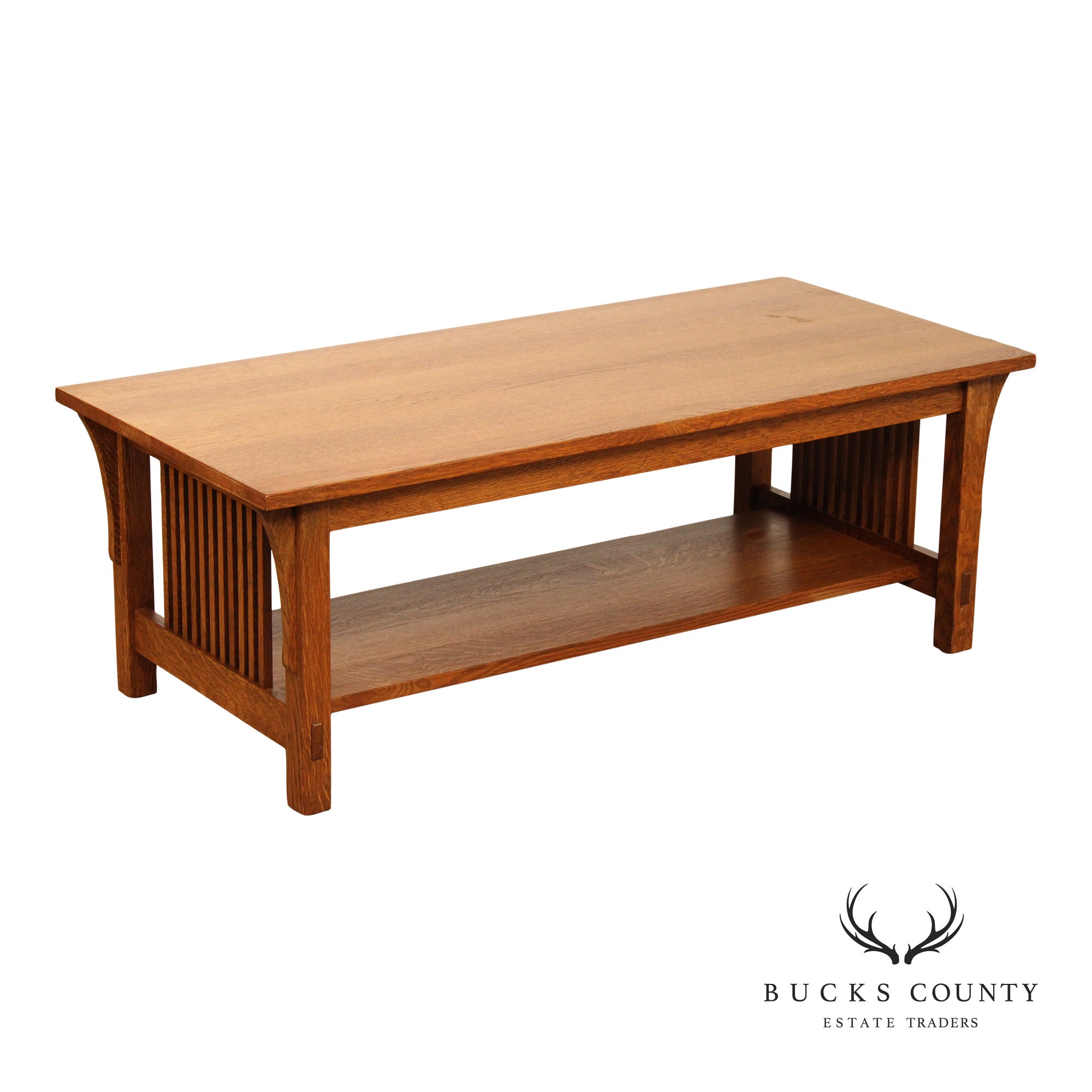 Stickley Mission Collection Oak Cocktail Table