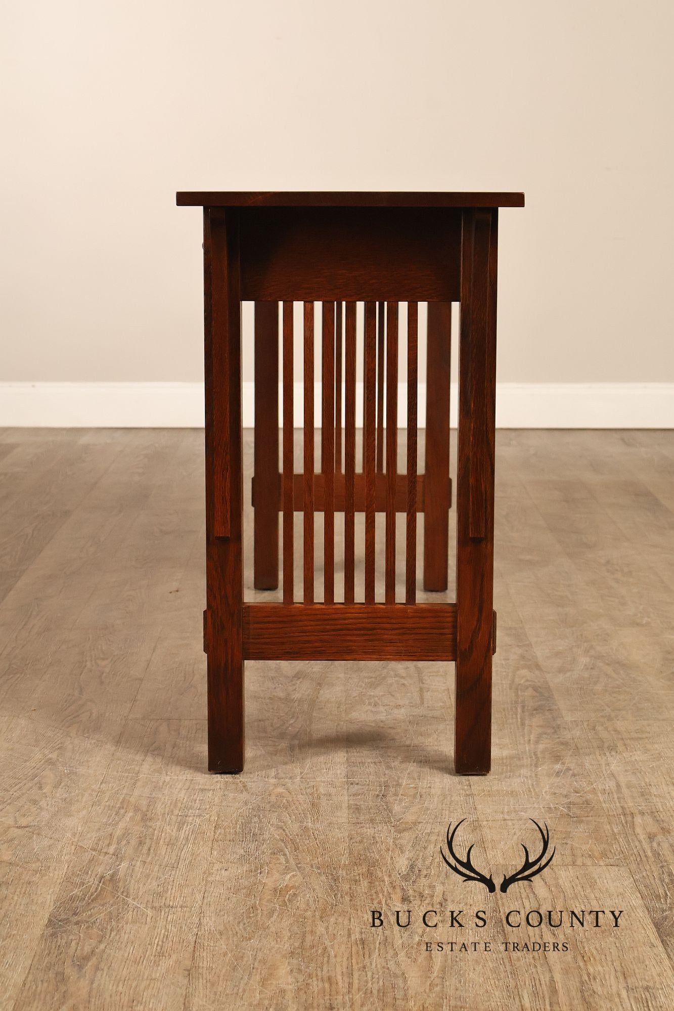 Stickley Mission Collection Oak Sofa Table