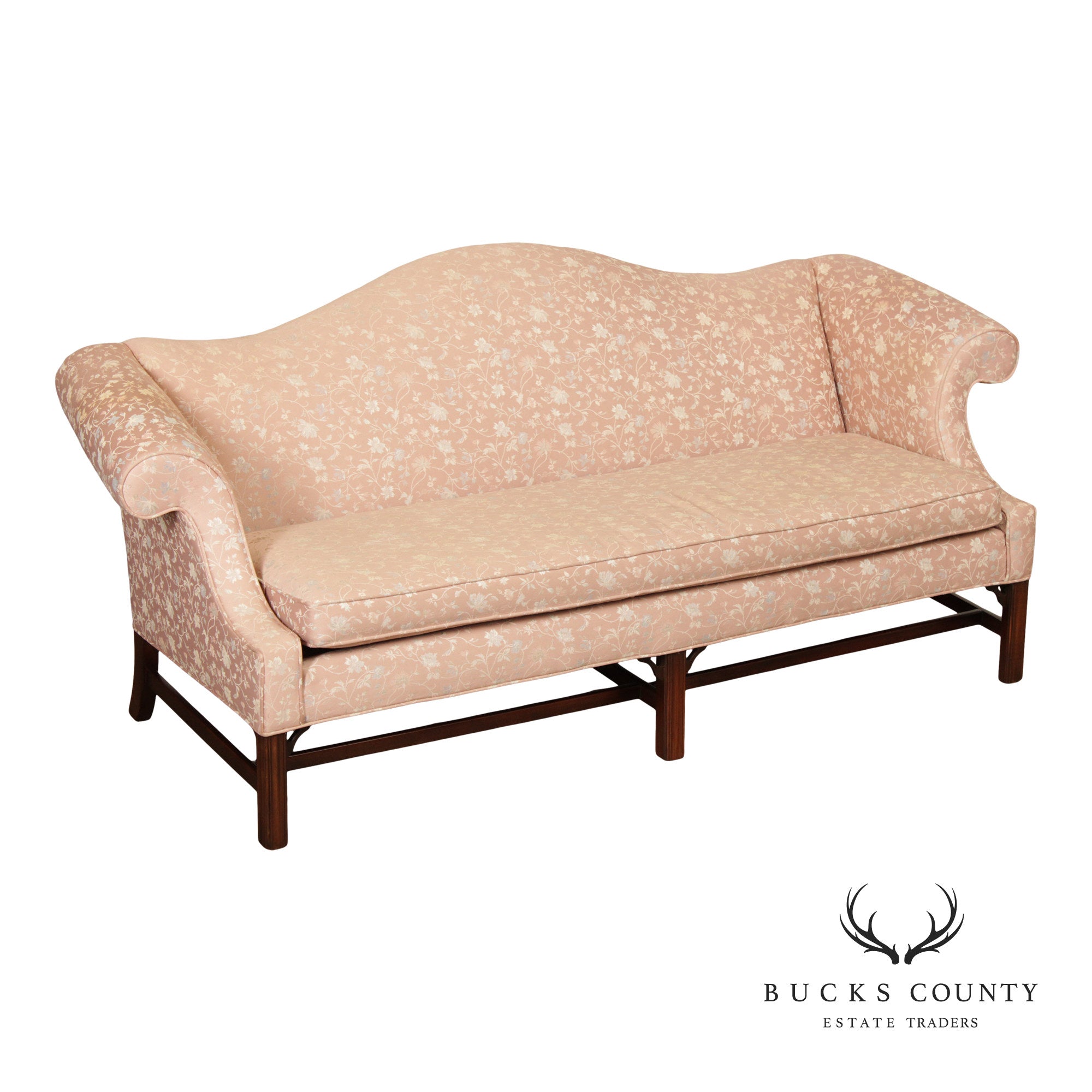 Ethan Allen Chippendale Style Sofa