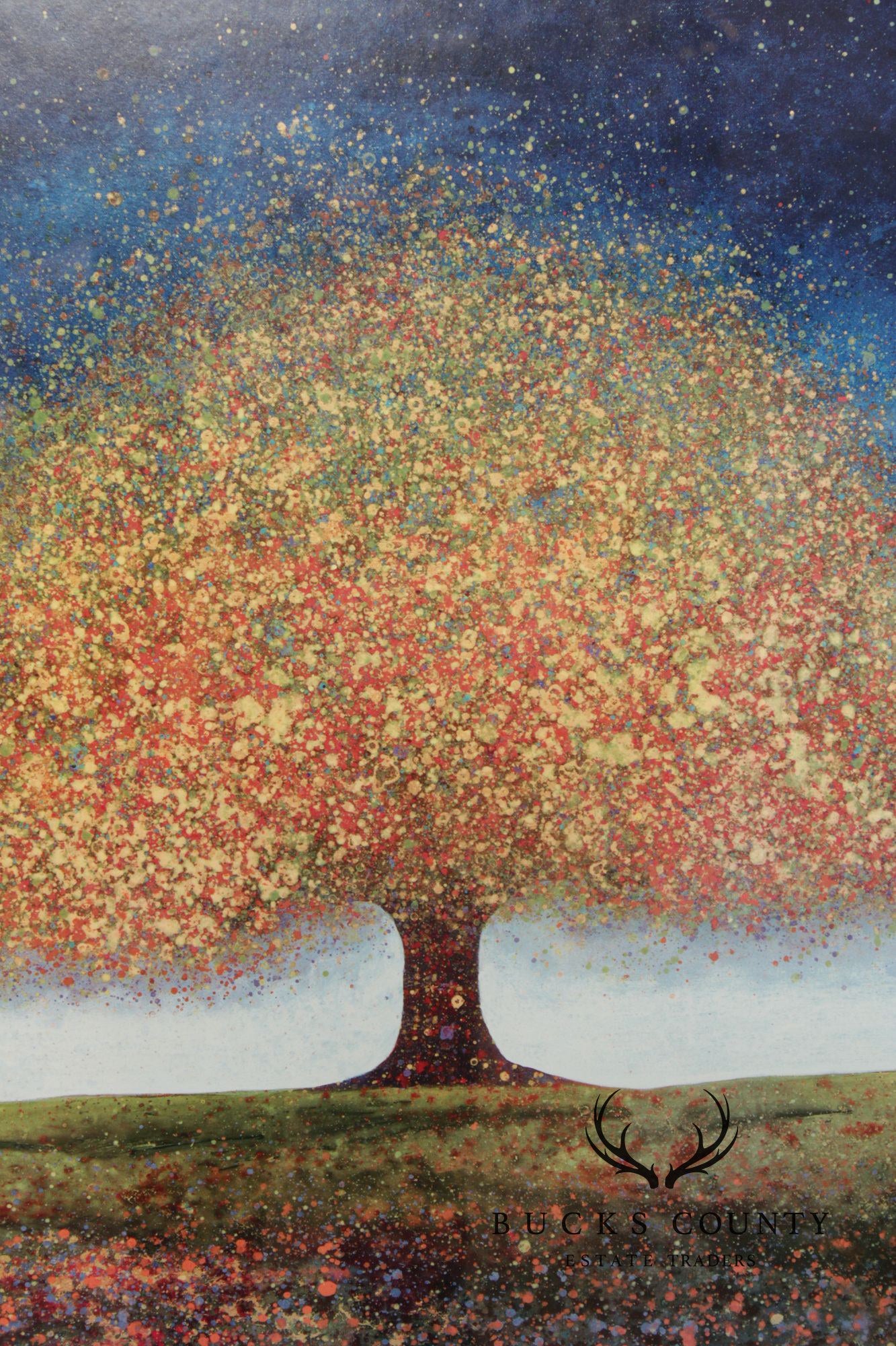 Melissa Graves-Brown Framed Print, 'Blue Dreaming Tree'