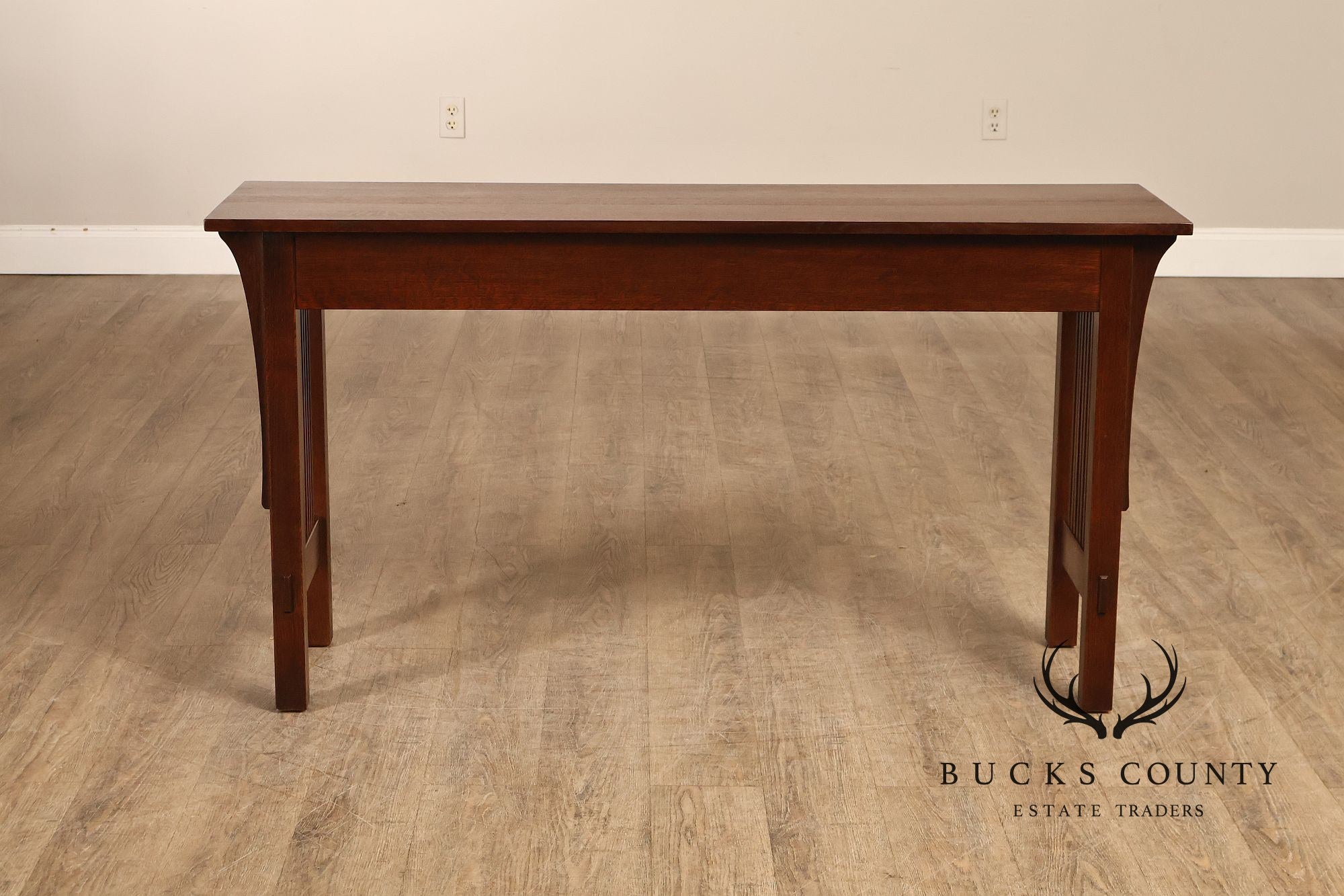 Stickley Mission Collection Oak Sofa Table