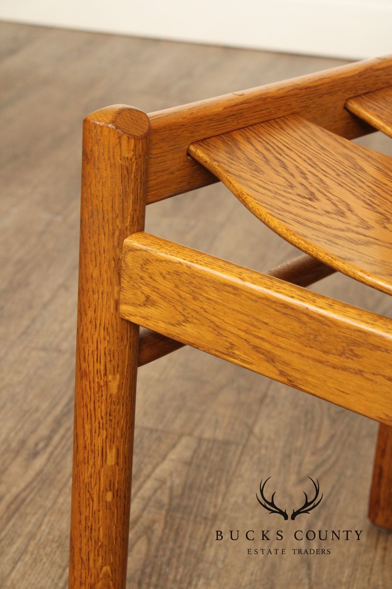 Grete Jalk Danish Modern Set of Four Oak Dining Chairs