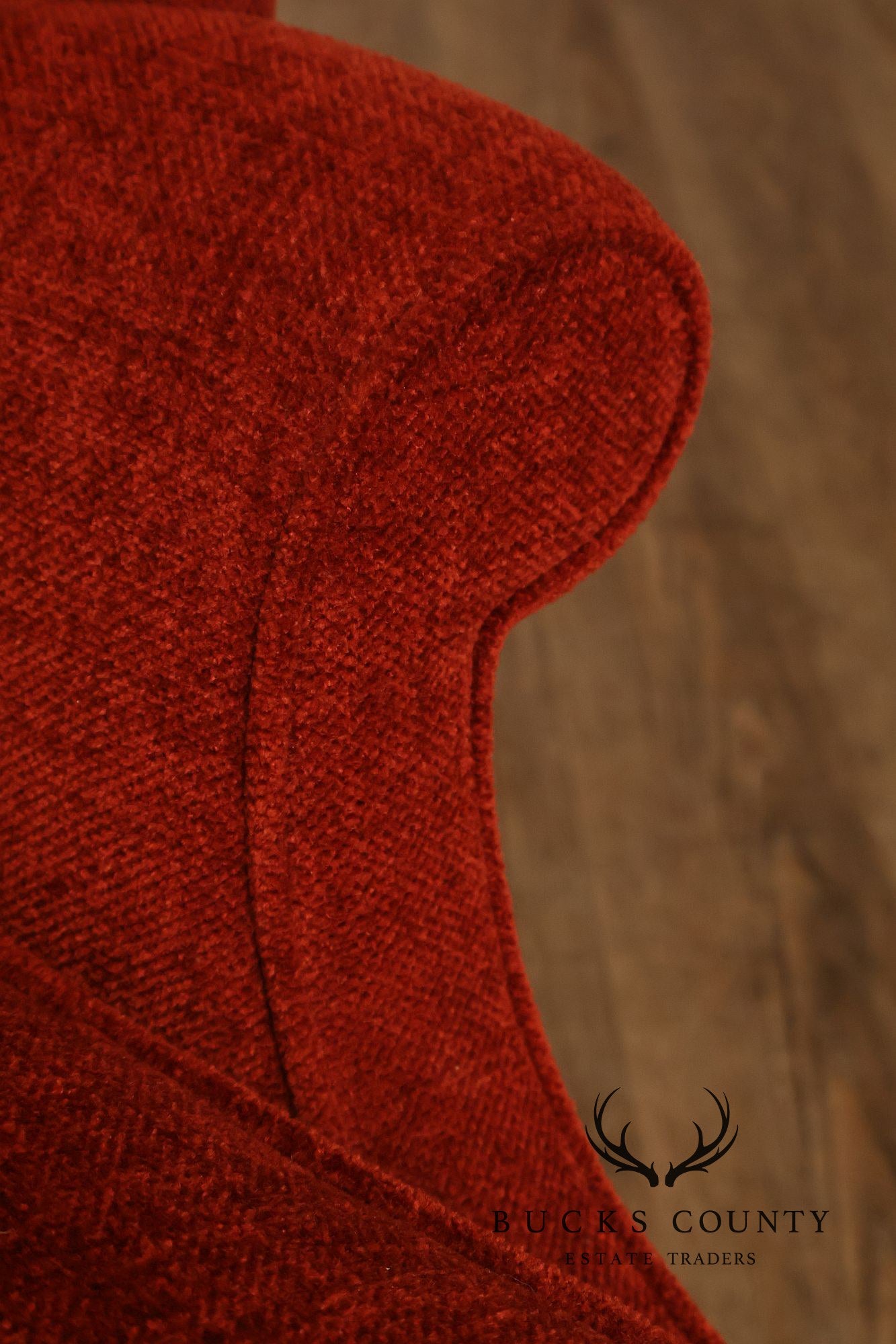 Kindel Grand Rapids Winterthur Collection Mahogany Wing Chair