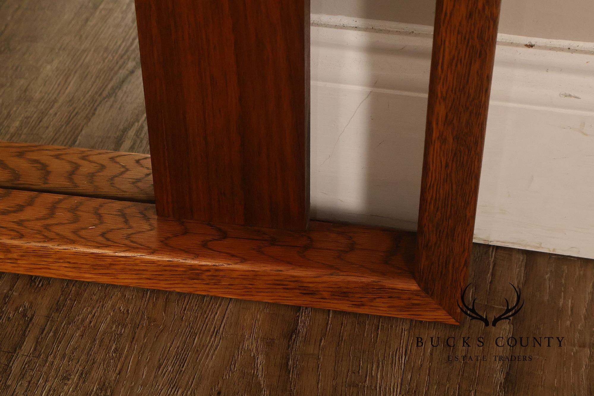 Lane Mid Century Modern Walnut Mirror