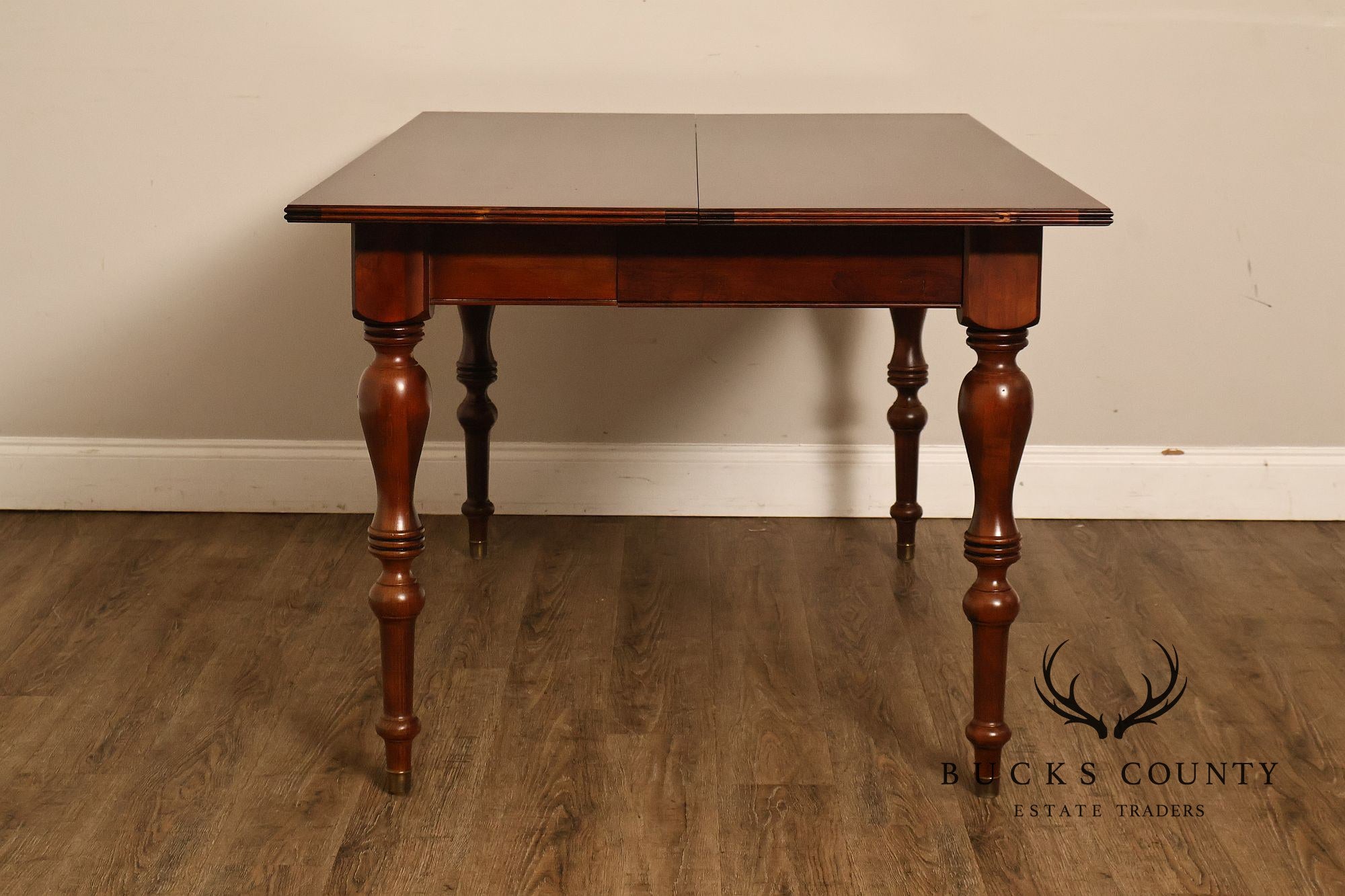 Ethan Allen British Classics Cherry Flip Top Console Dining Table