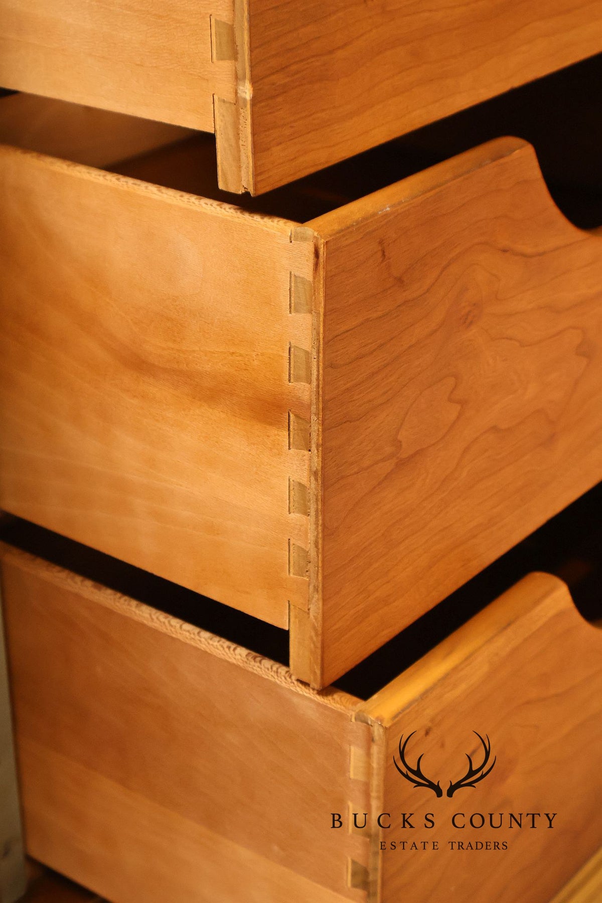 Vintage Neoclassical Style Burlwood Gentleman's Chest