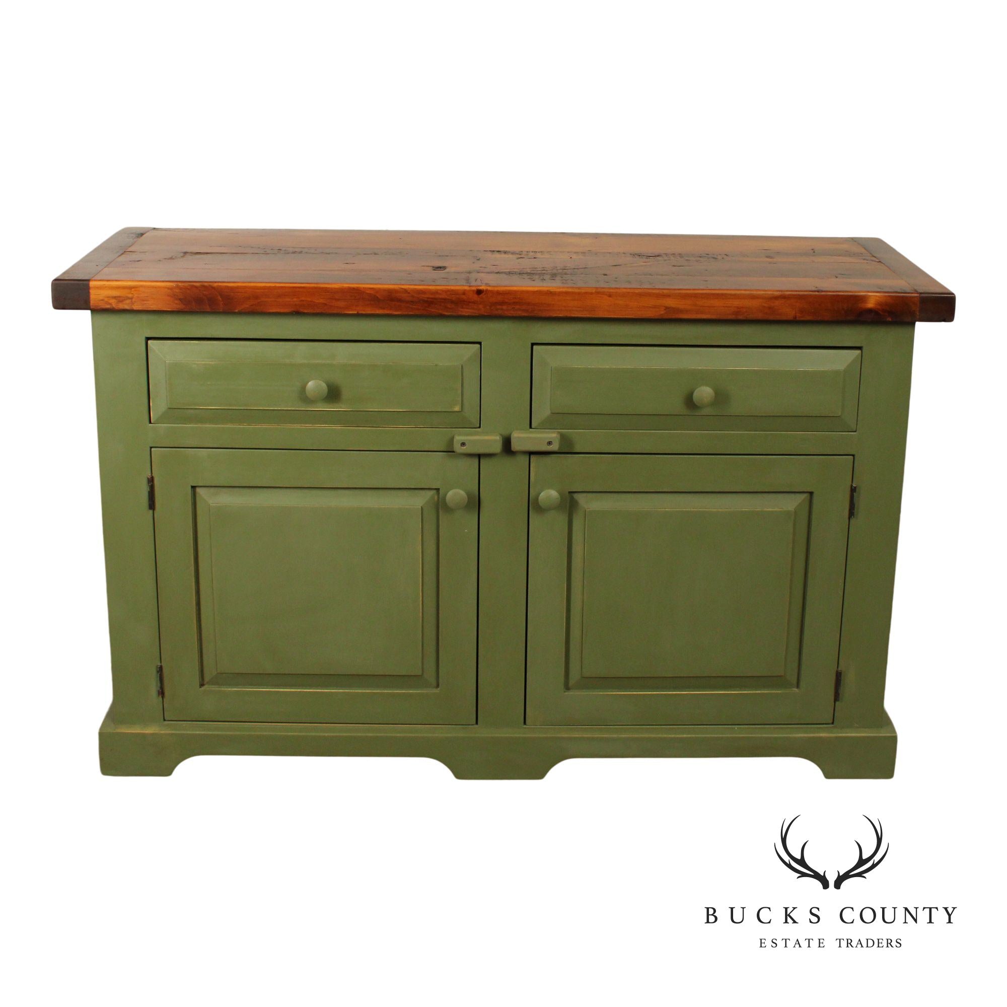 Farmhouse Style Painted Buffet Server