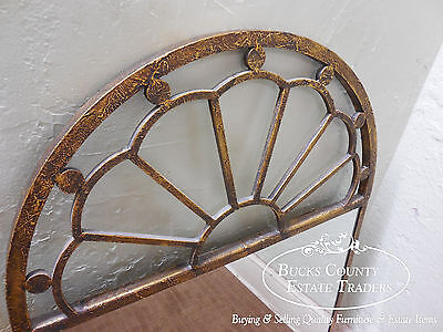 Quality Iron Framed Dome Top Mirror