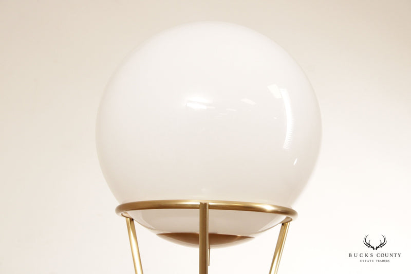 CB2 Minimalist Style 'Solis' Globe Floor Lamp