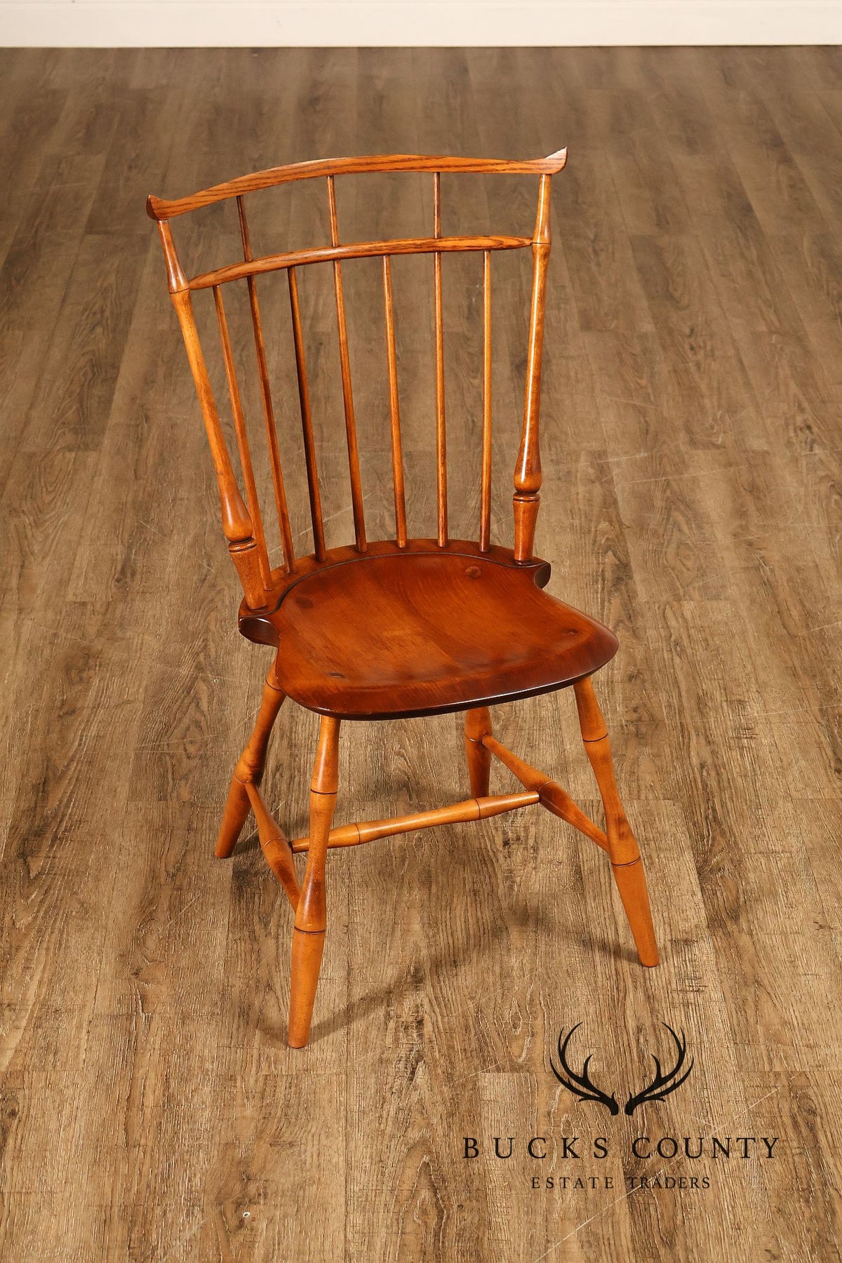 D.R. Dimes Set of Eight Bird Cage Dining Chairs