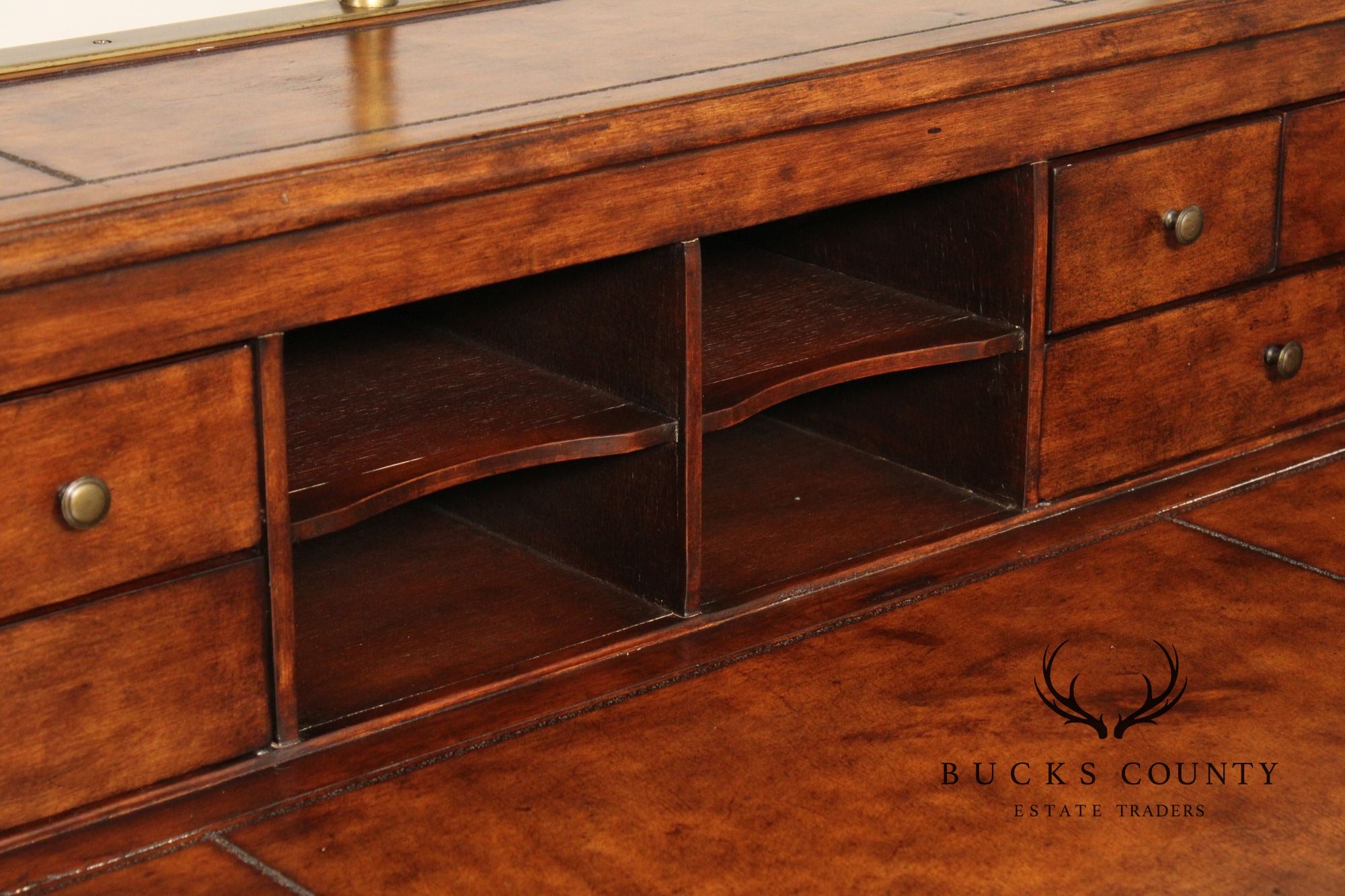 Thomasville Ernest Hemingway Slant Front Writing Desk and Chair