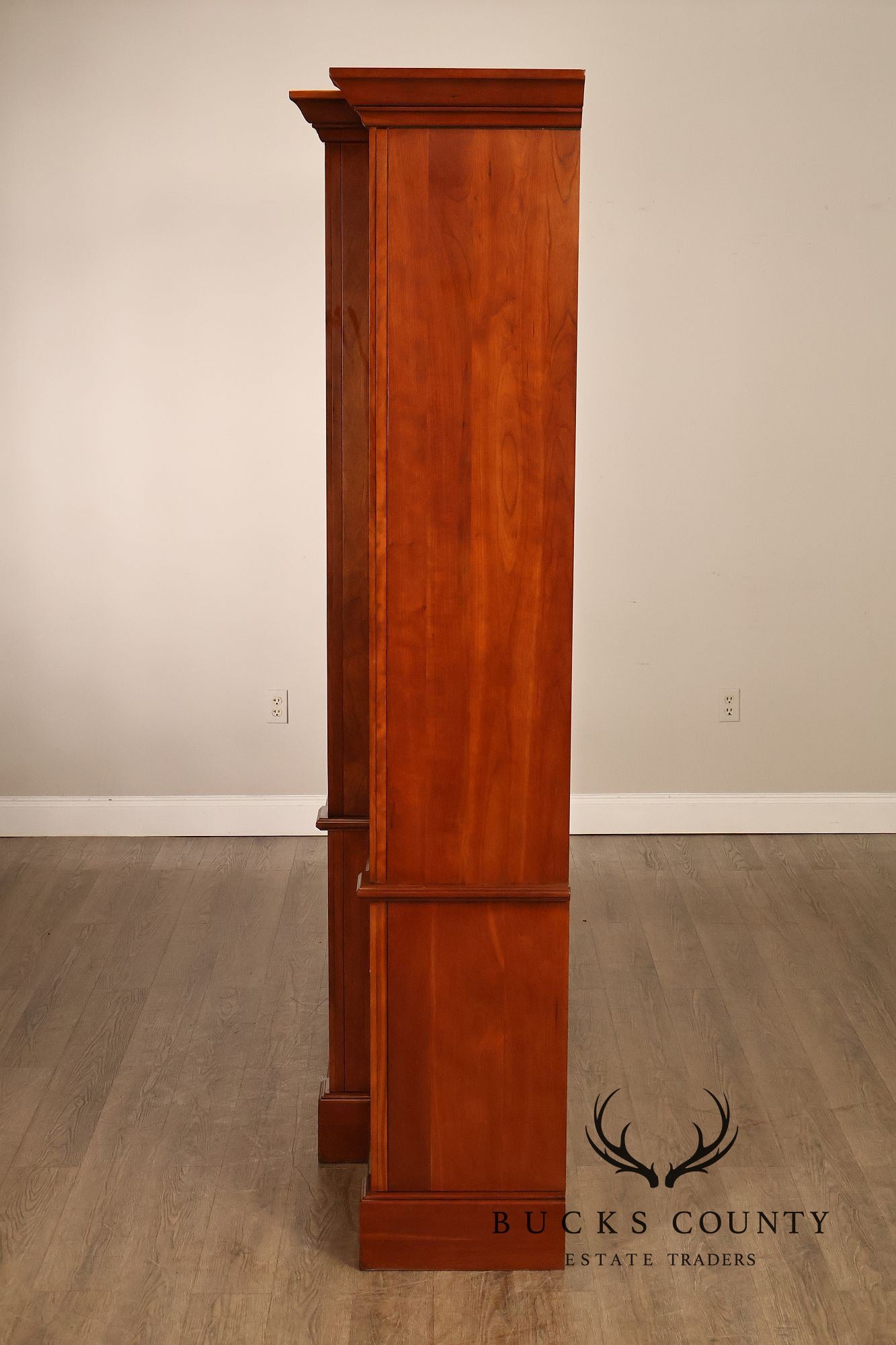 Harden Chippendale Style Cherry Library Bookcase