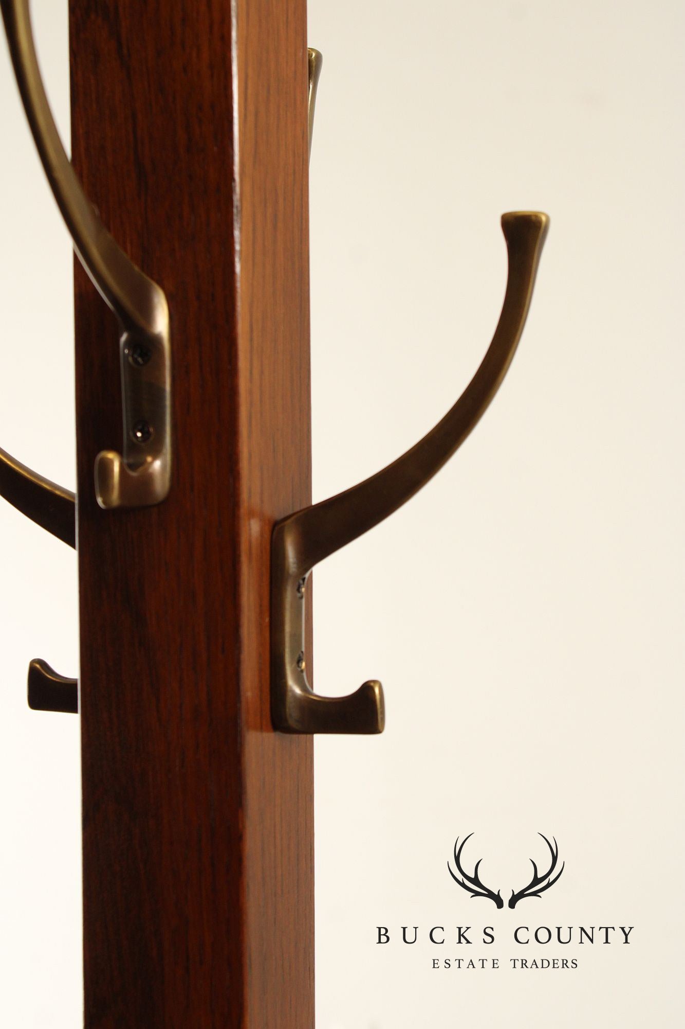 Stickley Mission Collection Oak Single Costumer Coat Rack