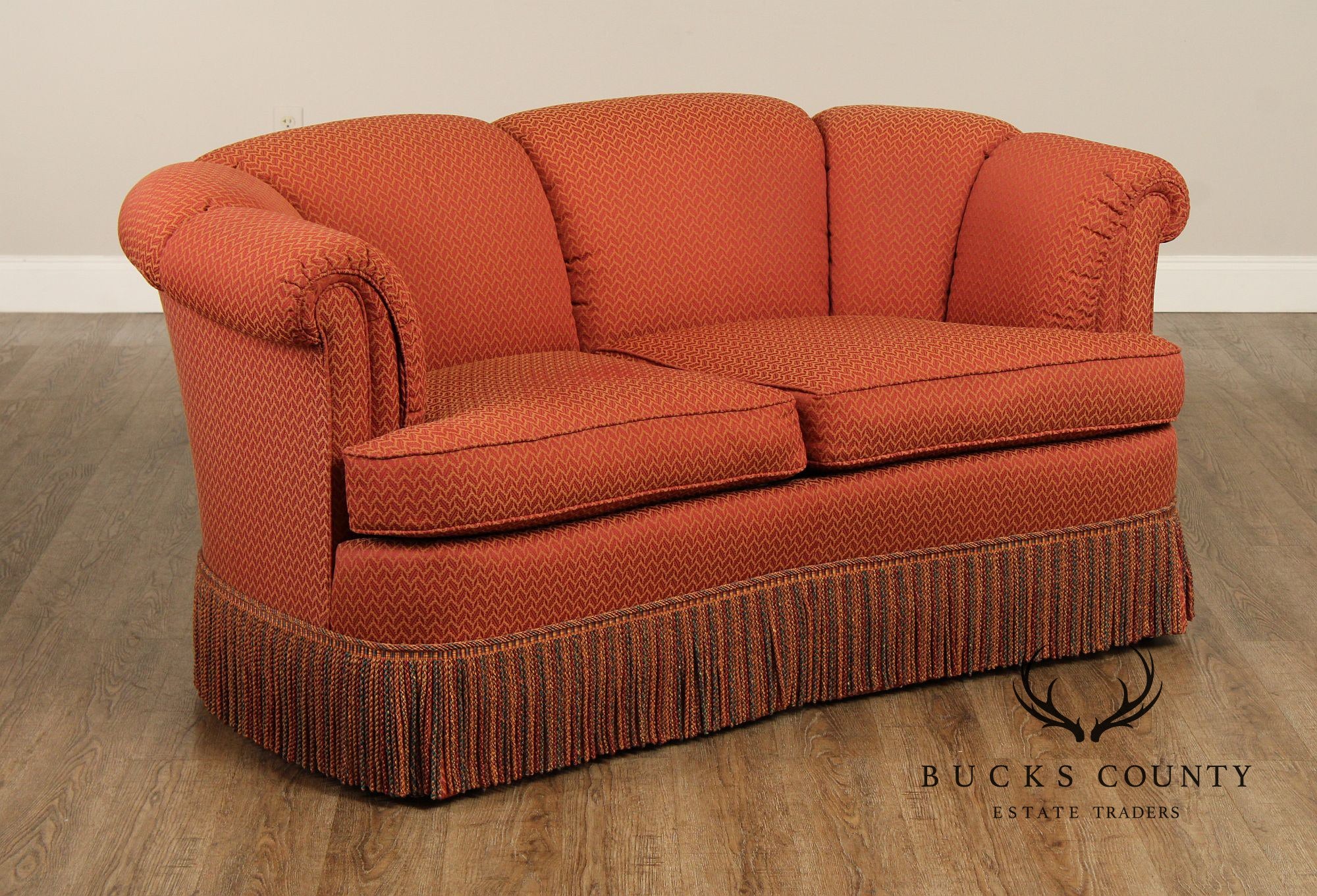 Kindel Traditional Rolled Arm Loveseat