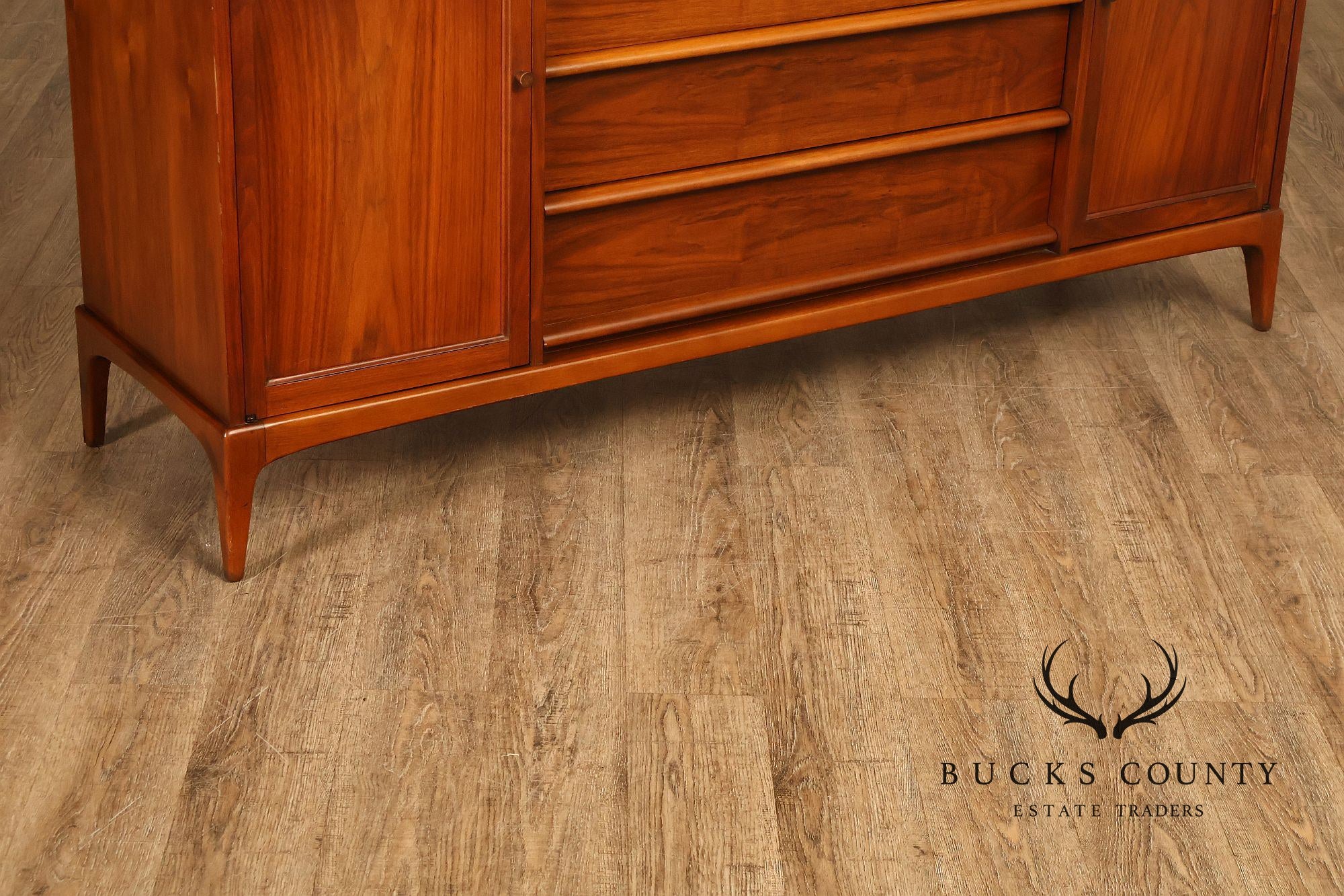 Lane Rhythm Mid Century Walnut Sideboard