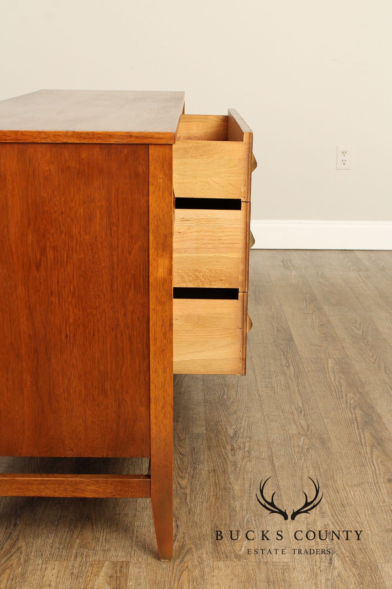 Broyhill Brasilia Mid Century Modern Walnut Sideboard