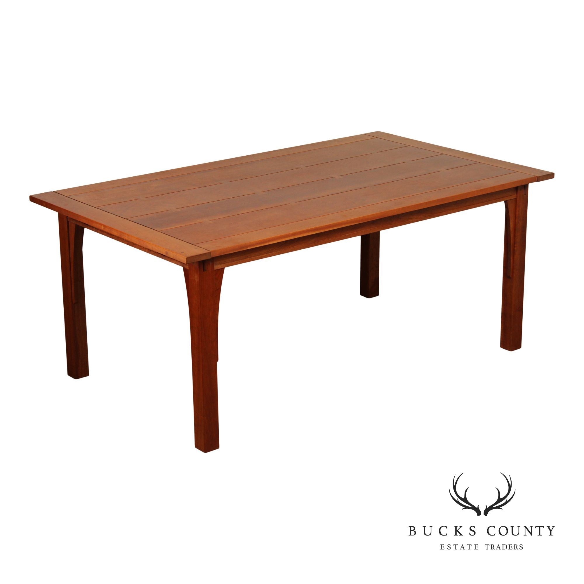 Stickley Mission Collection Cherry Butterfly Top Dining Table