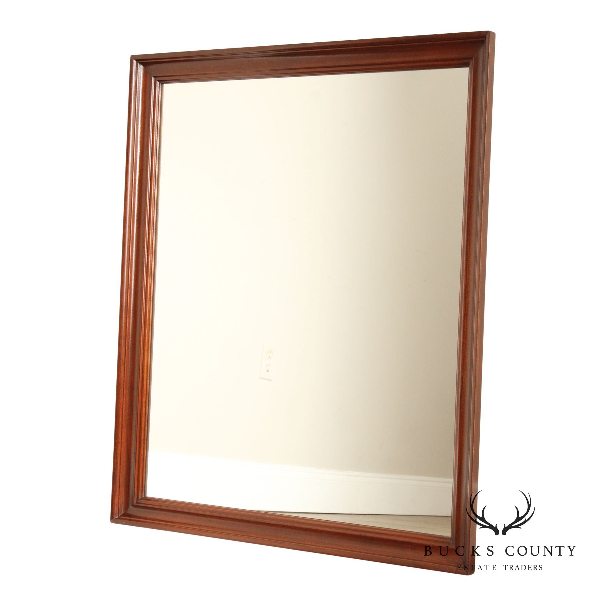 Pennsylvania House Traditional Cherry Frame Rectangular Wall Mirror