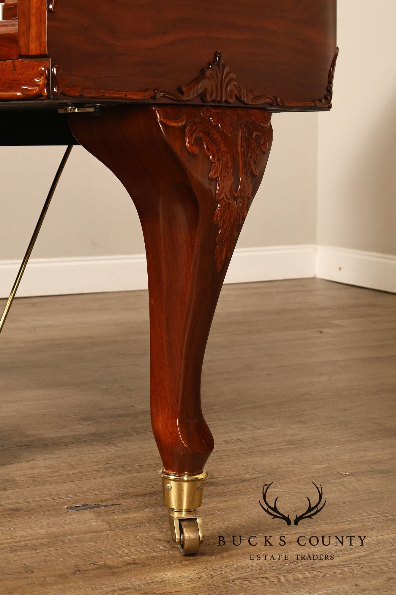 Otto Altenburg Rosewood Baby Grand Piano With Matching Duet Bench