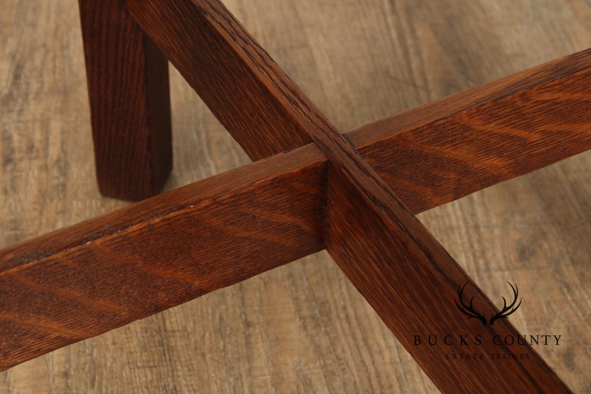 Stickley Brothers Antique Mission Oak Lamp Table
