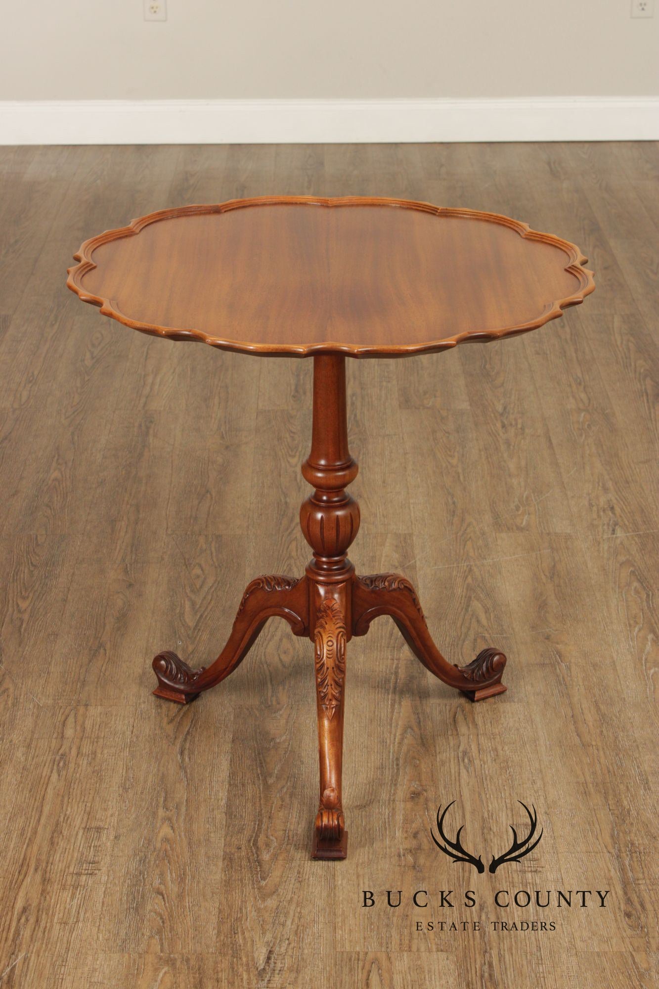 Georgian Style Mahogany Tilt Top Table