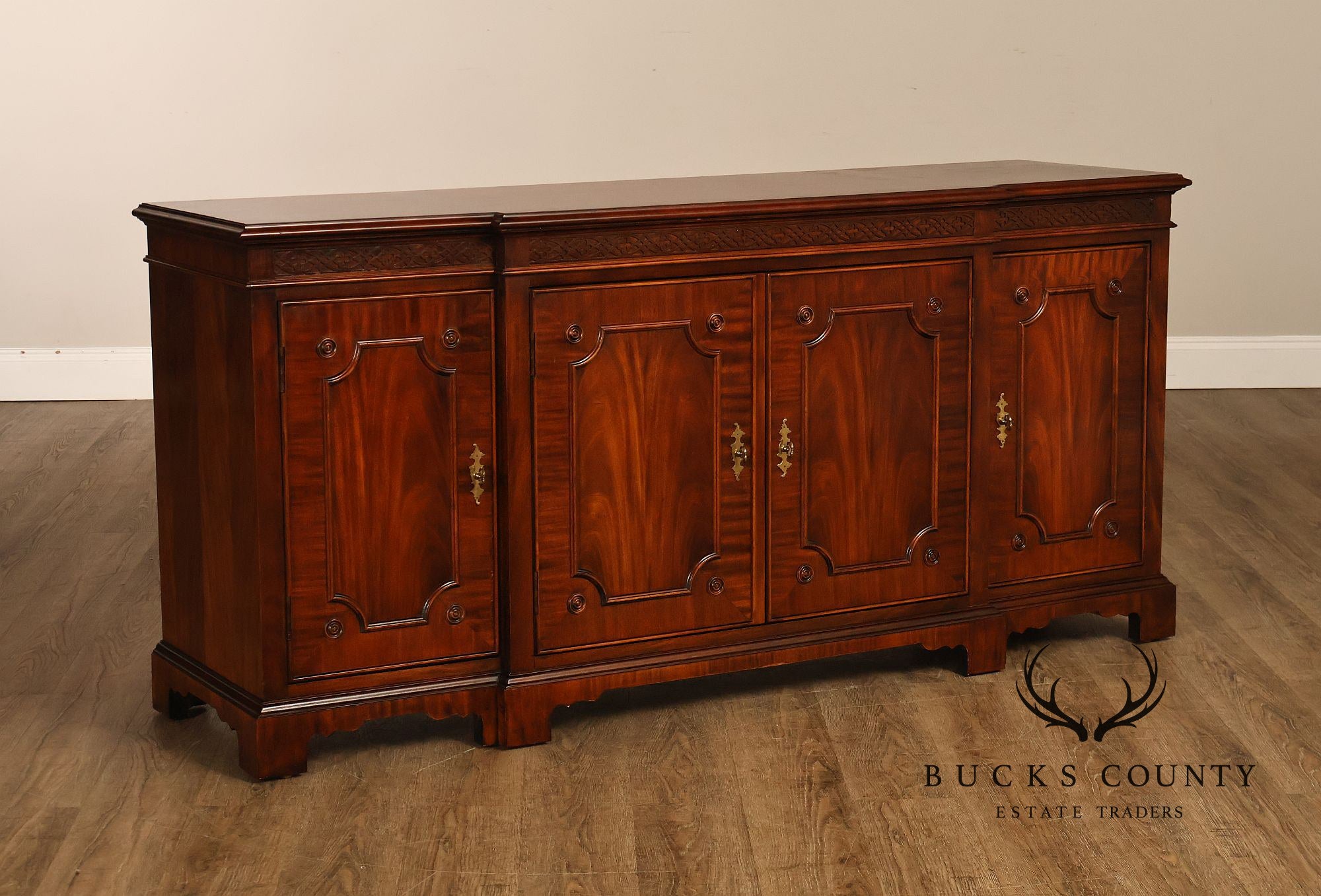 Century Furniture Georgian Style Mahogany Sideboard