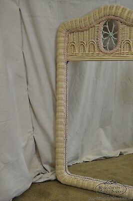 Lexington Henry Link Painted Wicker Mirror