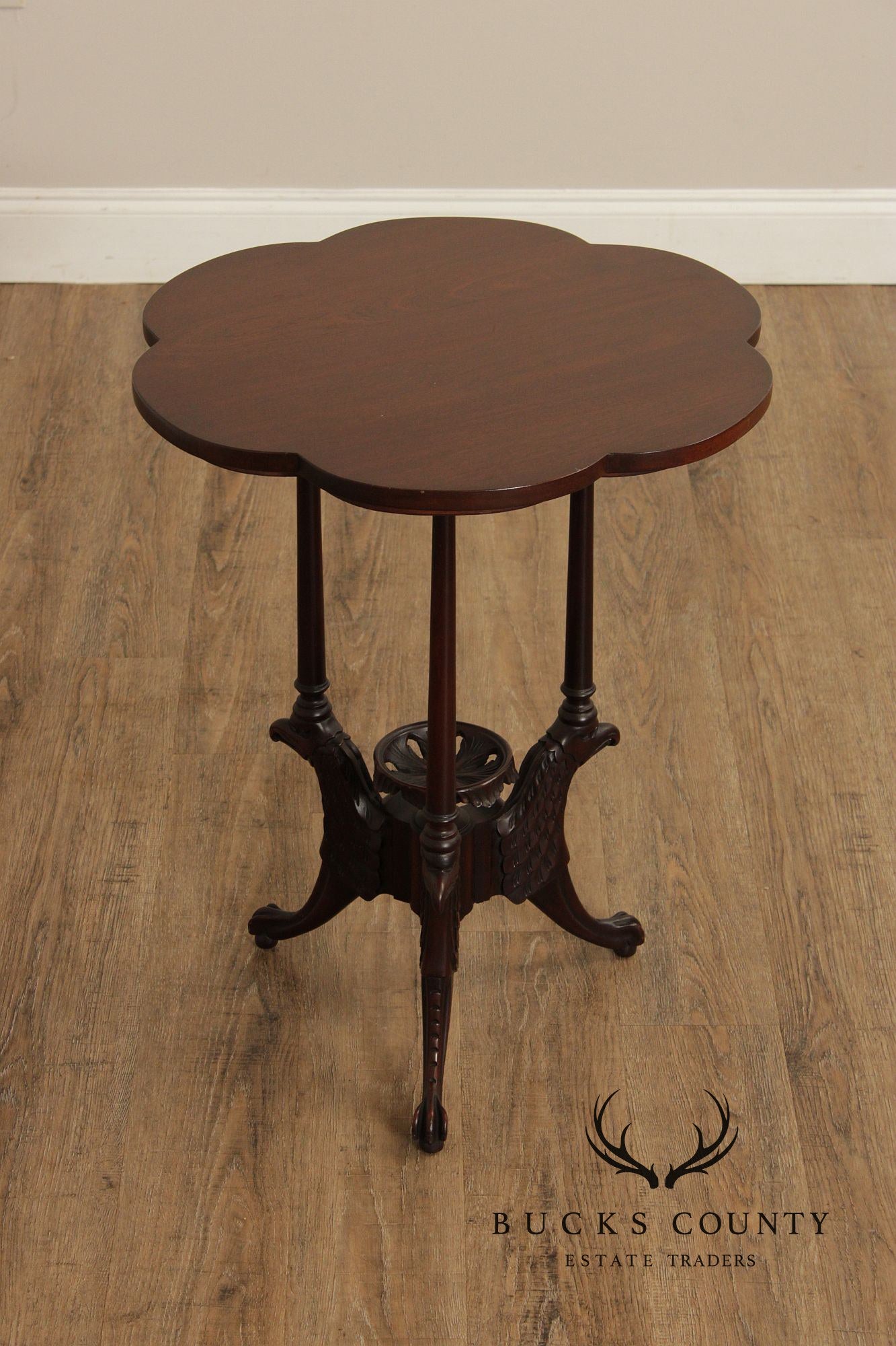 Irwin Federal Style Mahogany Occasional Table