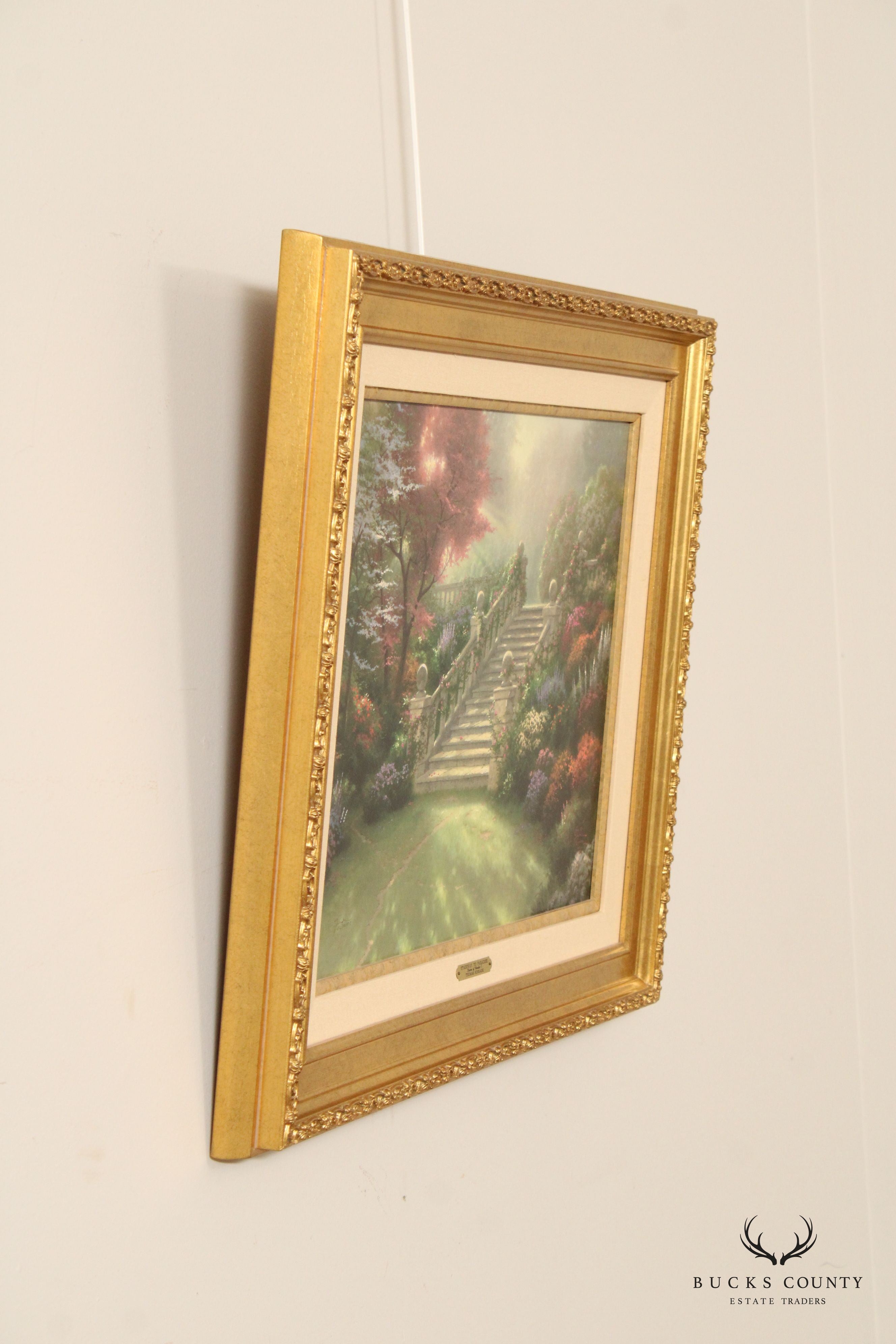 Thomas Kinkade 'Stairway to Paradise' Limited Edition Fine Art Print on Canvas