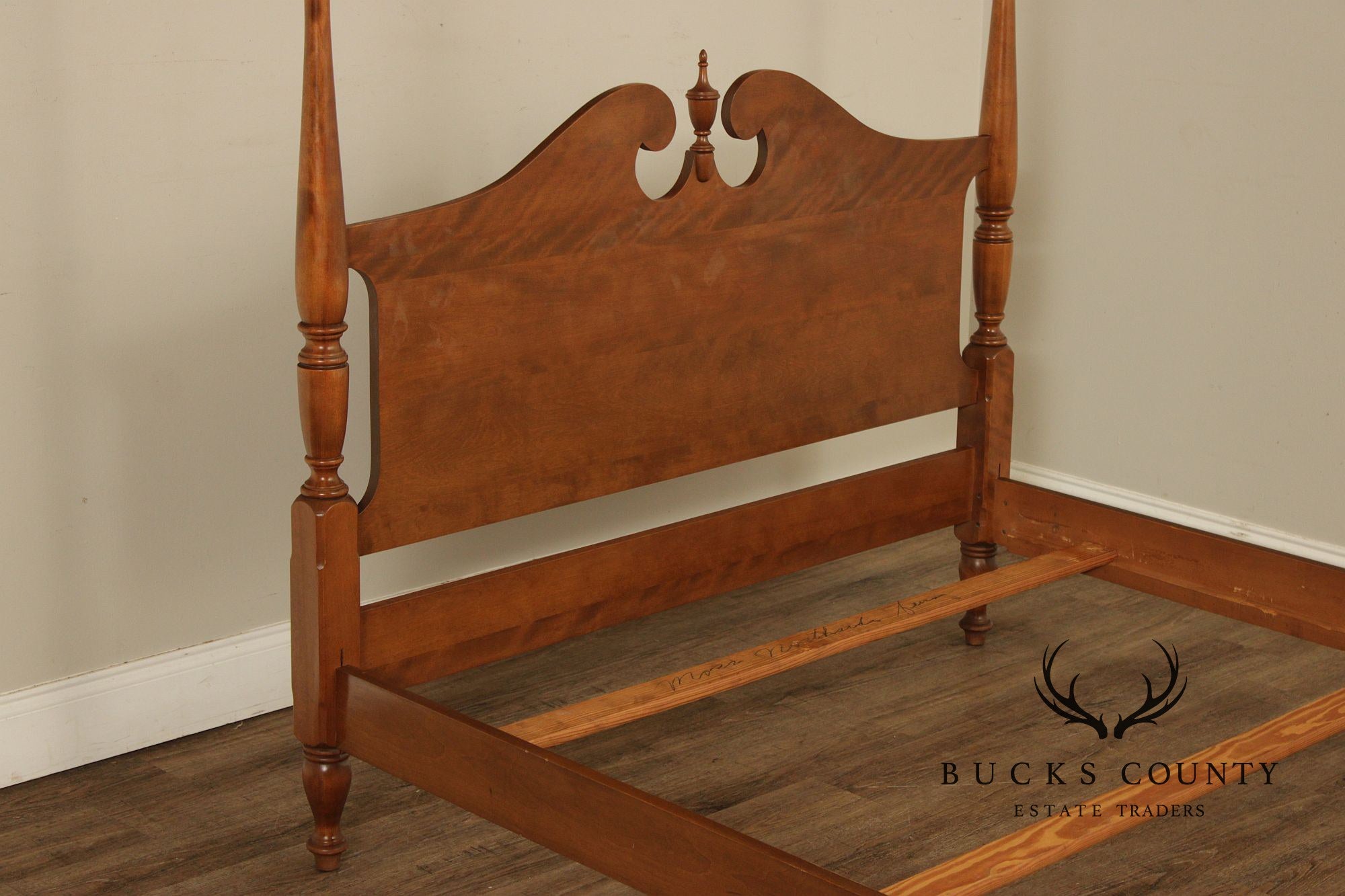 Ethan Allen American Maple Full Size Poster Bed