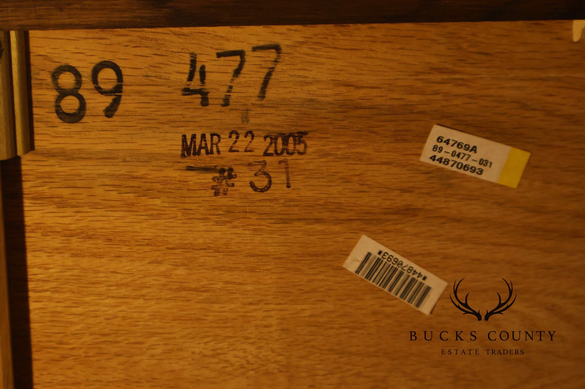 Stickley Harvey Ellis Mission Collection Oak Fall Front Secretary Bookcase