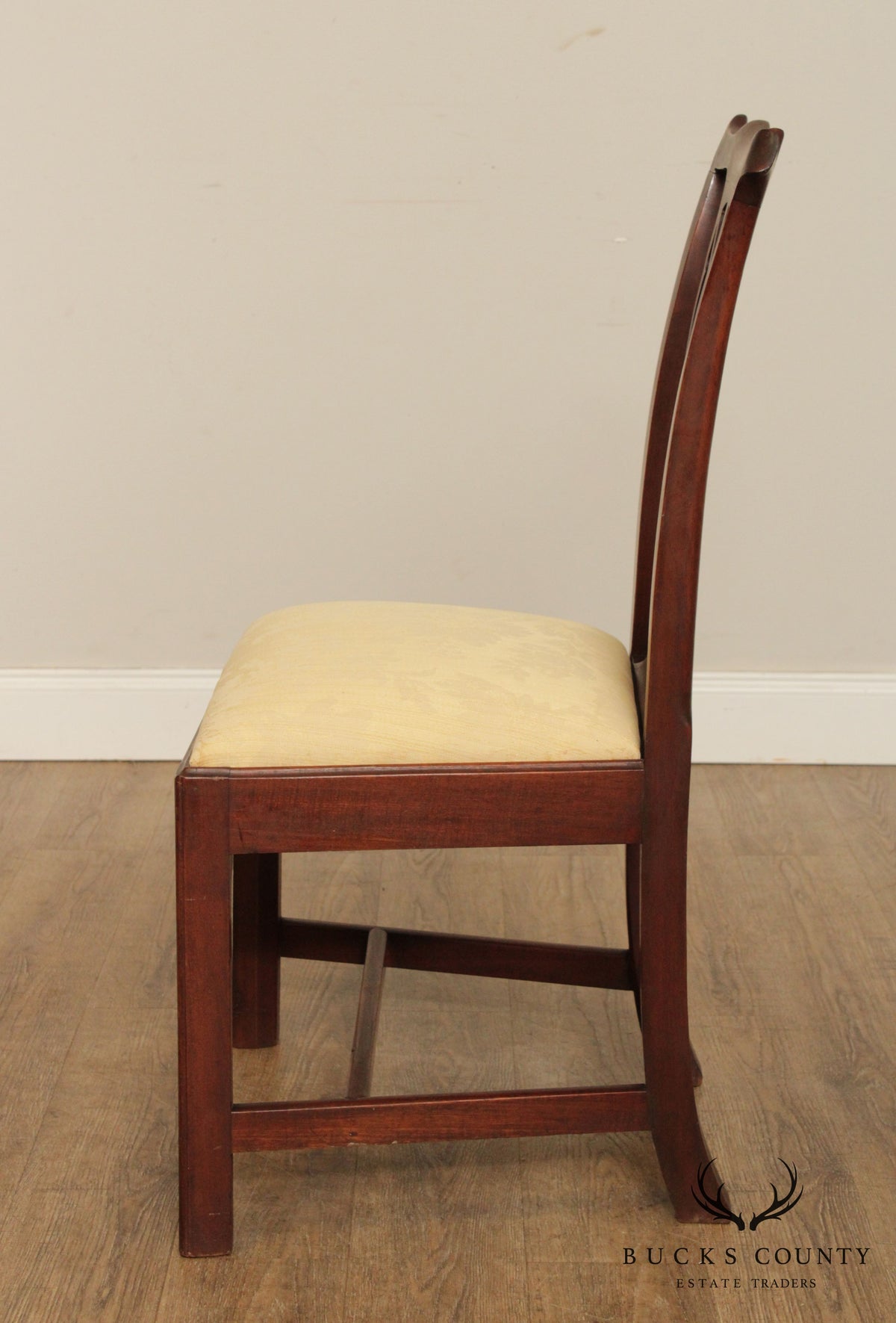 Antique Chippendale Style Cherry Side Chair