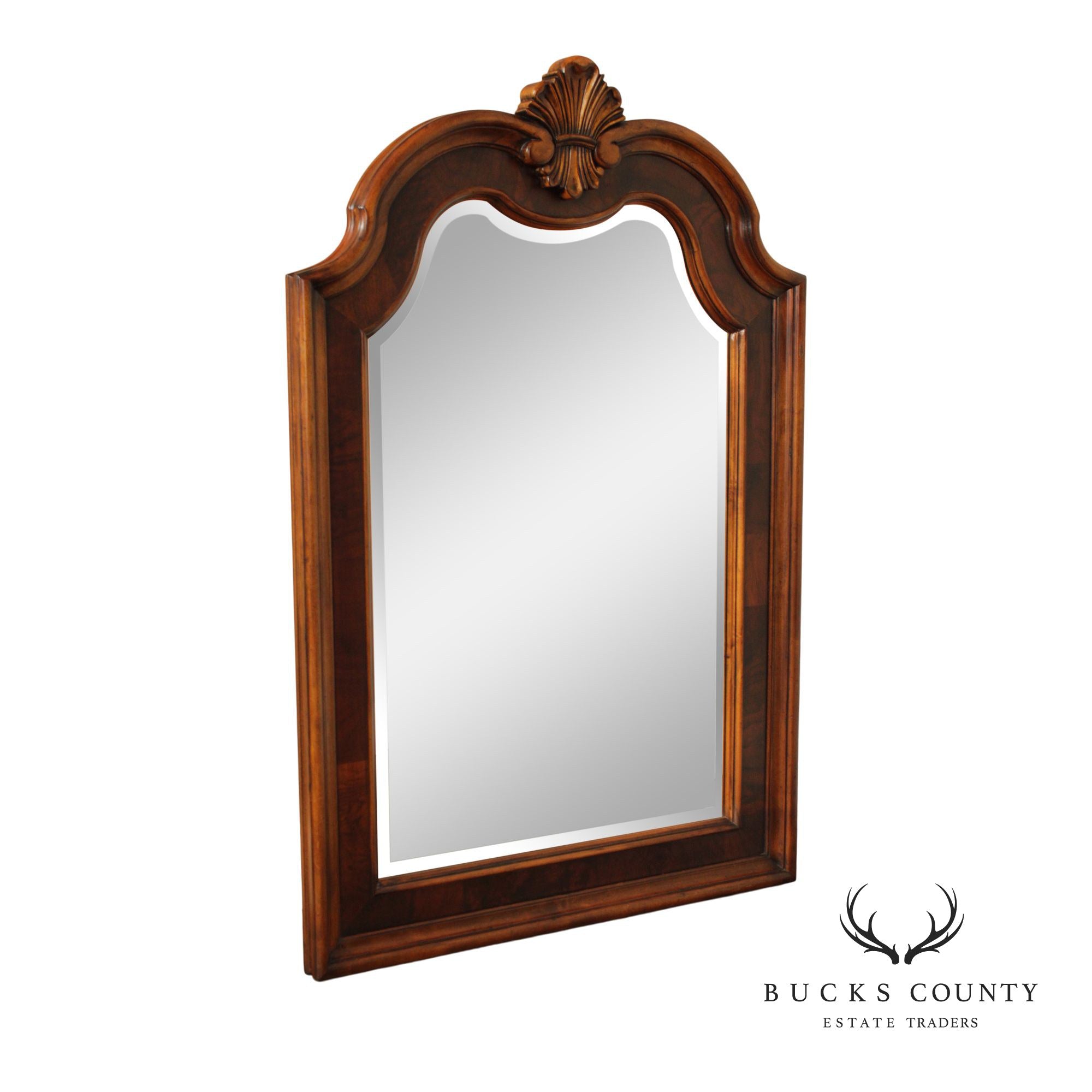 Ethan Allen Tuscany Collection Burlwood Wall Mirror