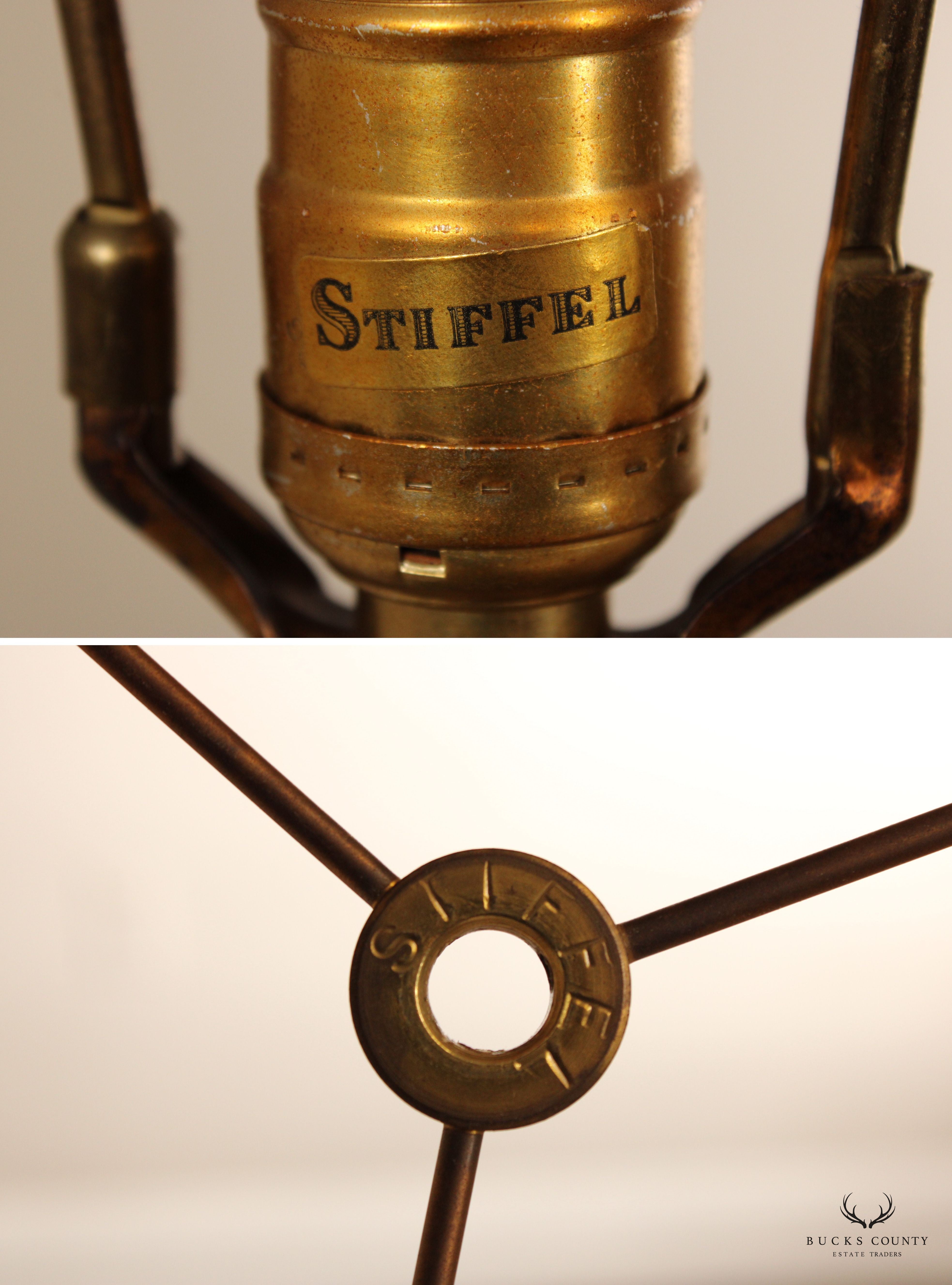 Stiffel Vintage Traditional Brass Urn Form Table Lamp