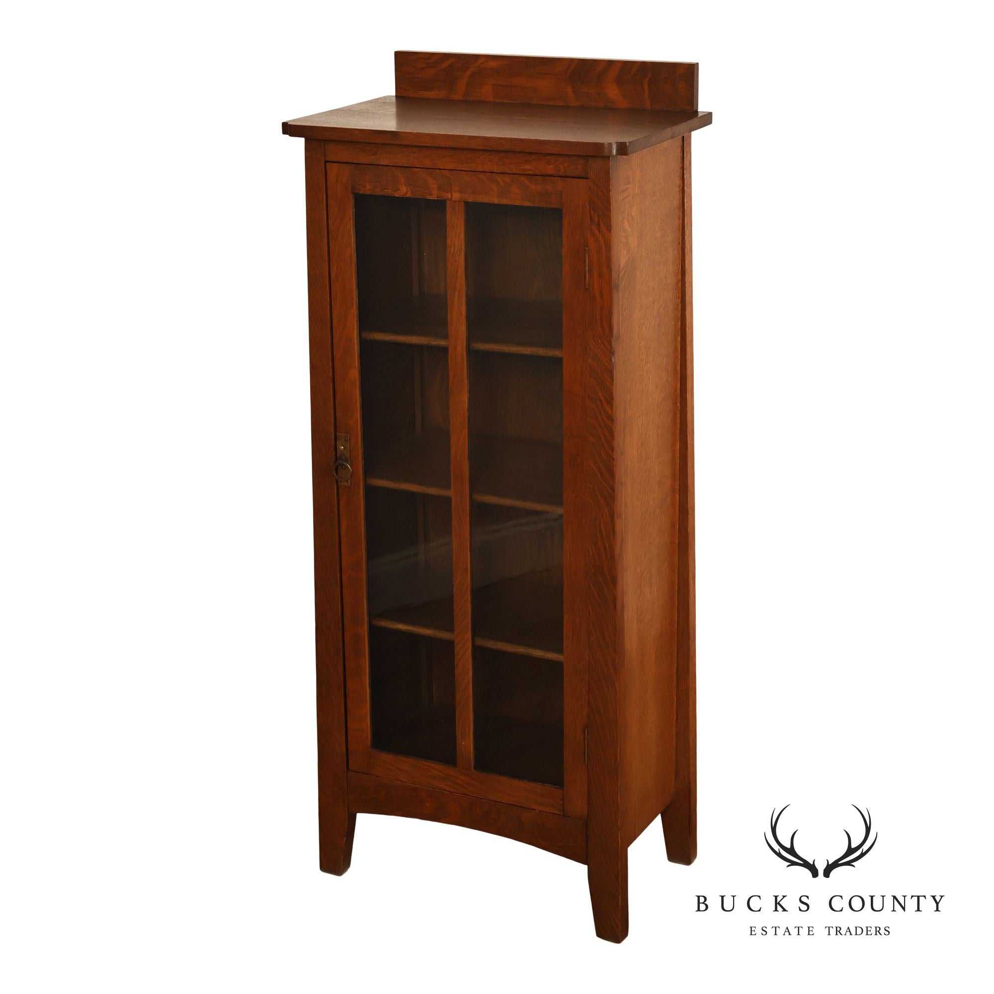 Charles Limbert Model 357 Antique Arts And Crafts Oak Bookcase