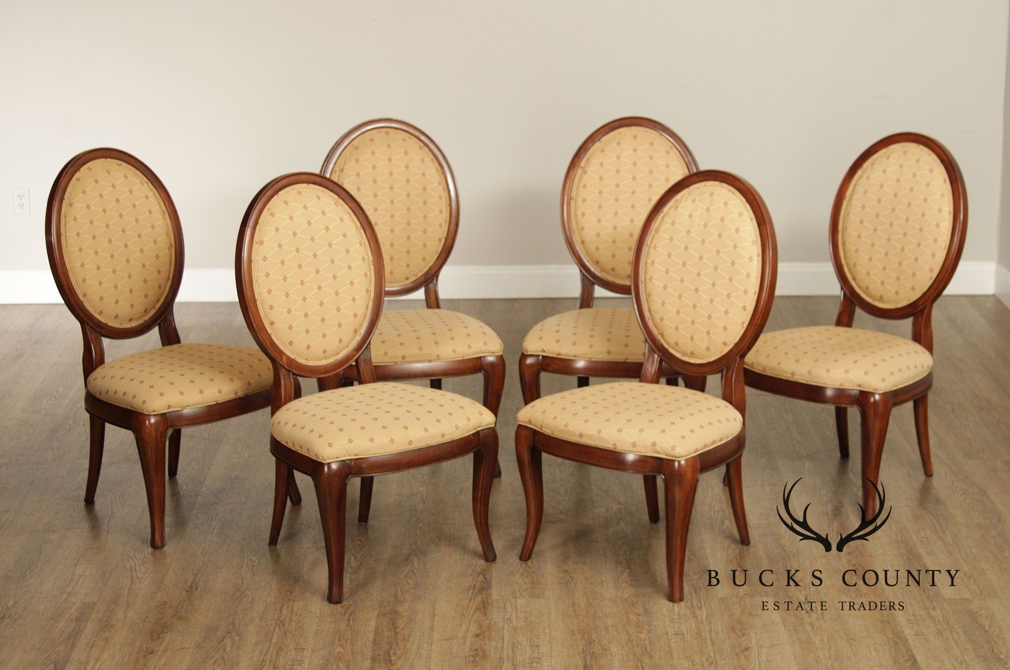 Thomasville Bogart Collection Set of Six Dining Chairs