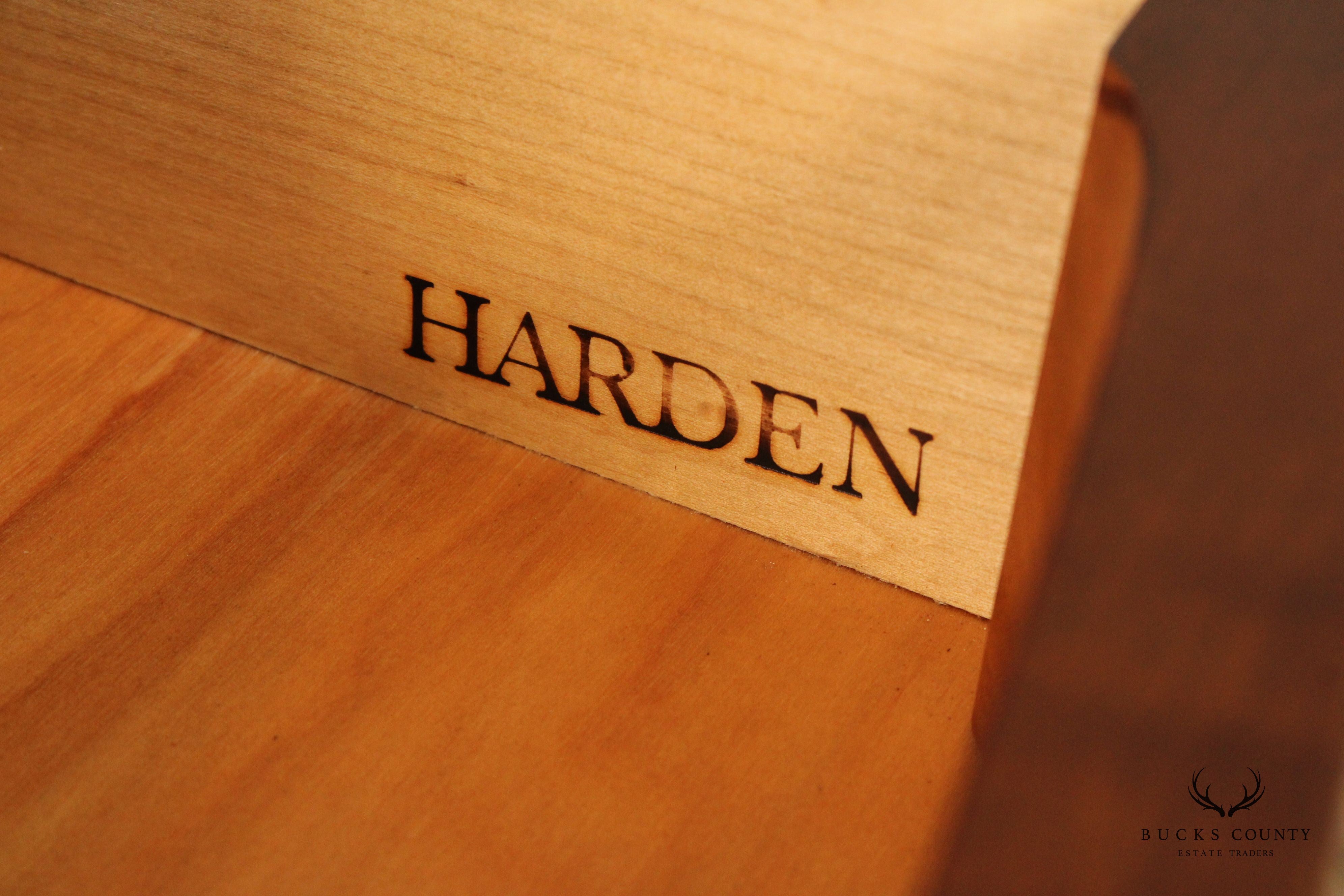 Harden Hepplewhite Cherry Bow Front Chest of Drawers,